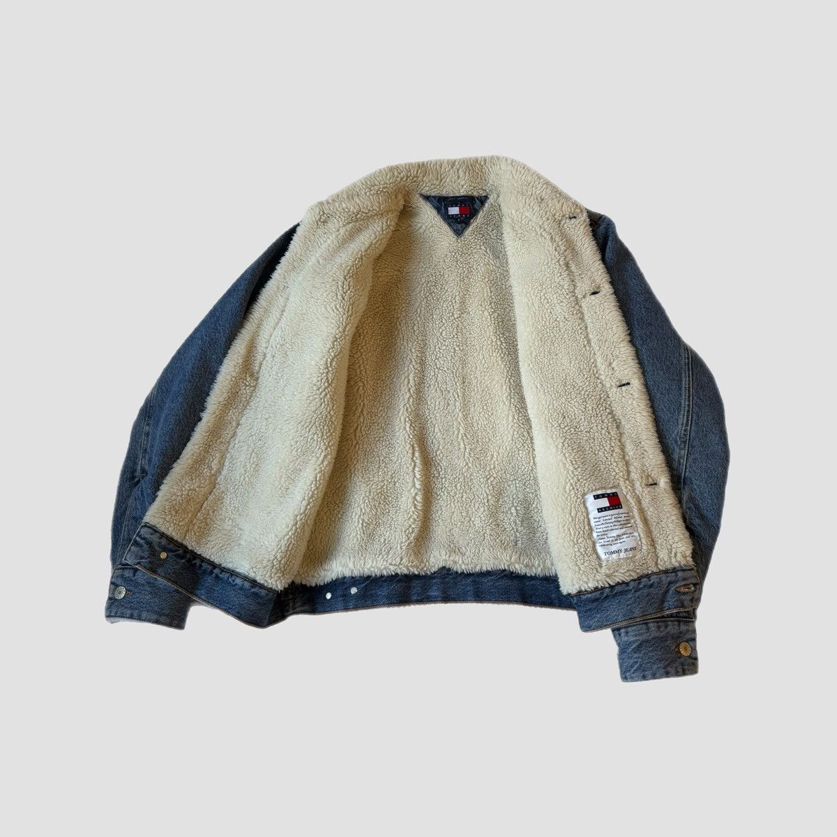 Tommy Jeans Tommy Jeans ‘Archivr’ Sherpa Denim Jacket Size US S / EU 44-46 / 1 - 6 Thumbnail