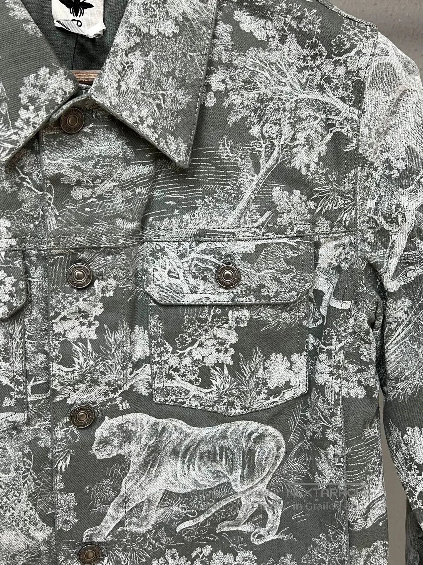 Dior Dior Ink Denim Jacket. Size US XS / EU 42 / 0 - 4 Thumbnail