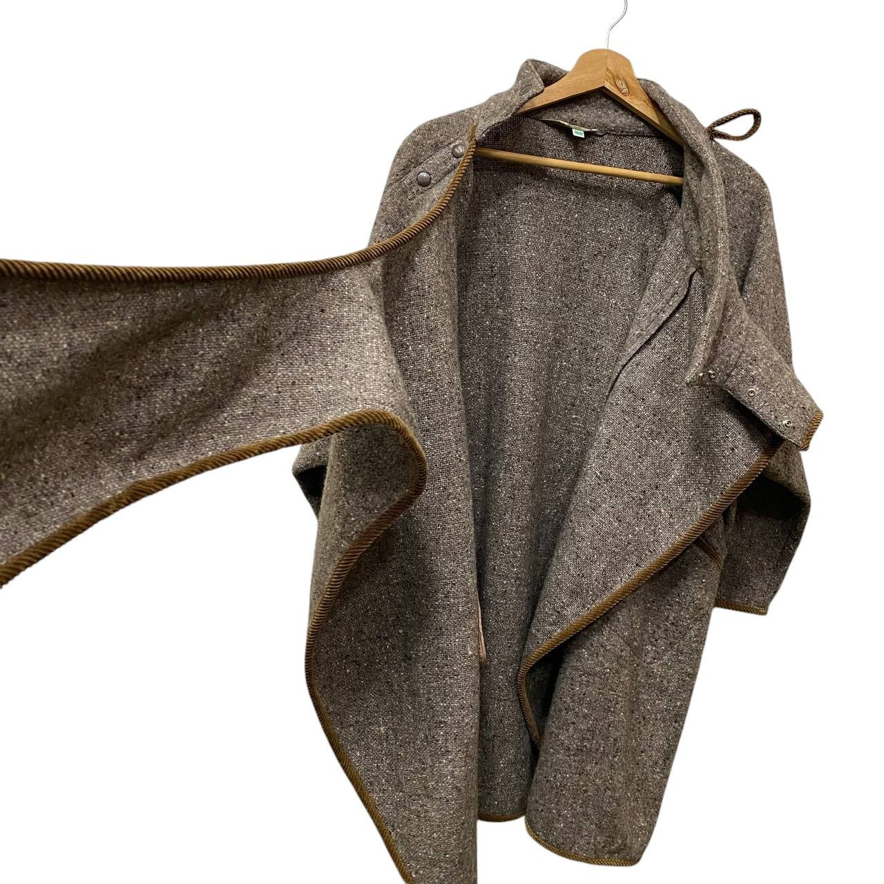 Japanese Brand YOHJI YAMAMOTO STYLE BOBBIE BROOKS N.YORK SCARF COAT WOOL Size US M / EU 48-50 / 2 - 16 Thumbnail