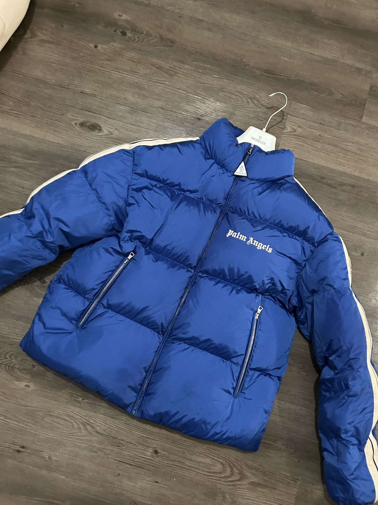 Moncler × Palm Angels Moncler x Palm Angels Coat Size 4 Large Size US L / EU 52-54 / 3 - 3 Thumbnail