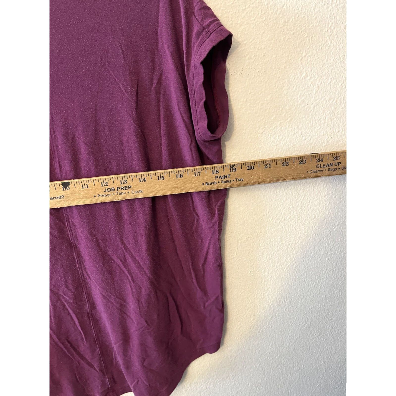 Athleta Athleta T-Shirt Shirt Women Small Purple Back Short Sleeve Cap Sleeve Periwinkle Regular Size Size S / US 4 / IT 40 - 4 Thumbnail