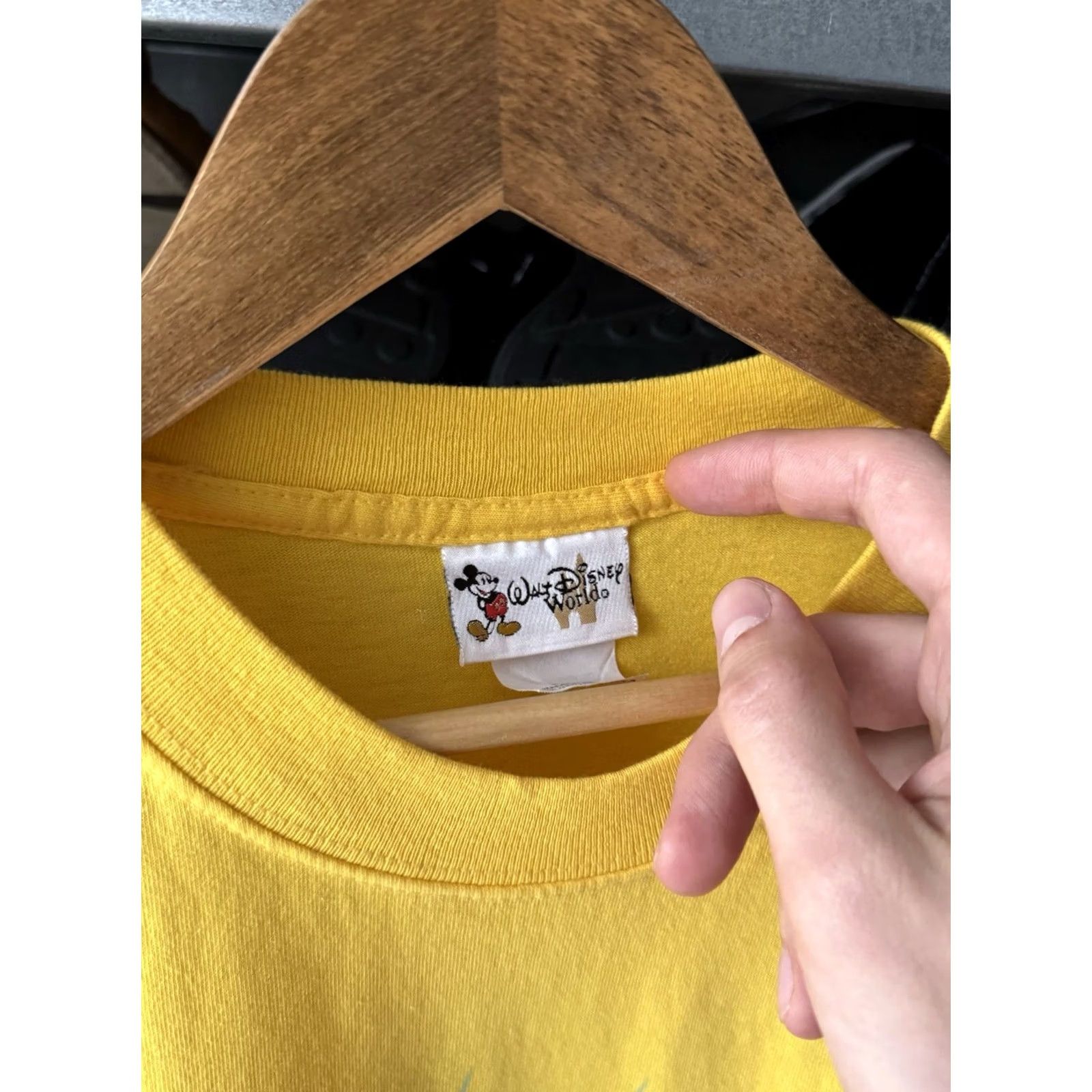 Disney VINTAGE Disney Mickey Mouse T-Shirt Men Regular Size M Yellow Short Sleeve 90s Retro Logo Theme Disney Hats Size US M / EU 48-50 / 2 - 5 Thumbnail