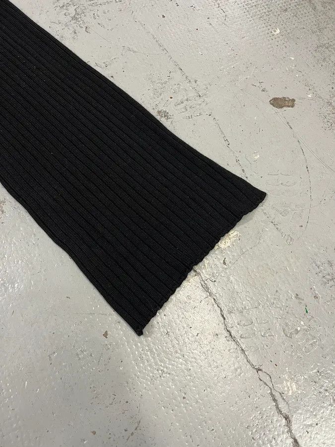 Dolce & Gabbana 1990s Dolce & Gabbana Black Minimalist Scarf Size ONE SIZE - 5 Thumbnail