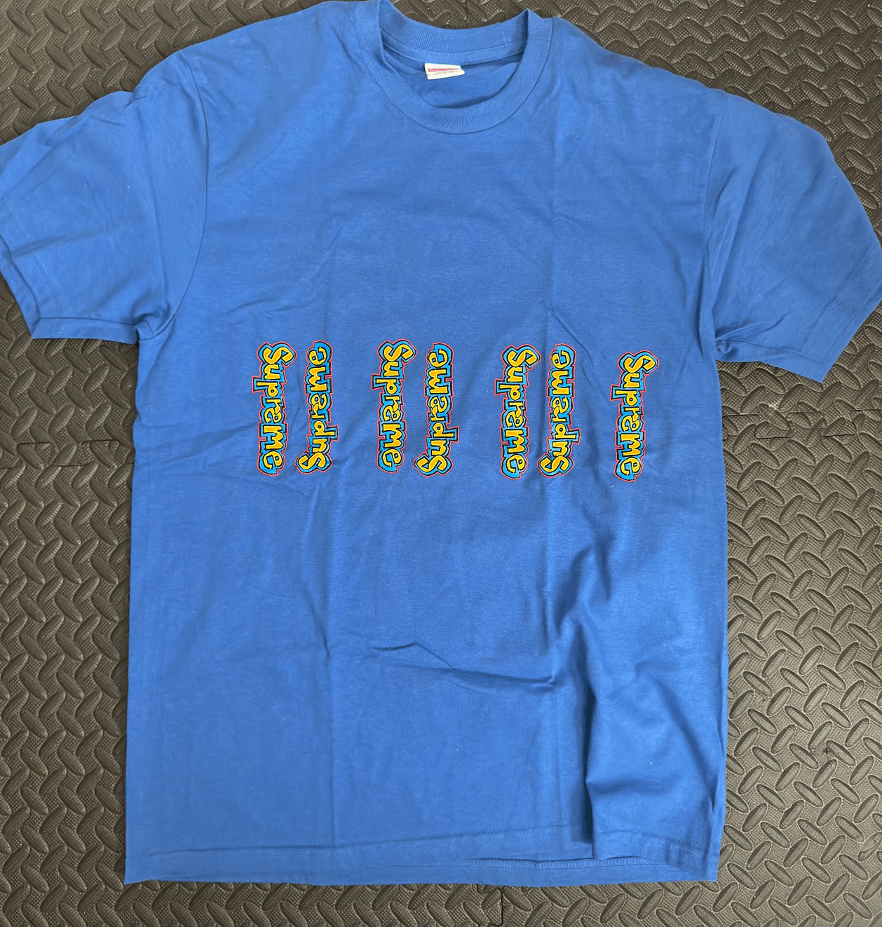 Supreme Supreme Gonz Logo Tee Royal Large Size US L / EU 52-54 / 3 - 3 Thumbnail