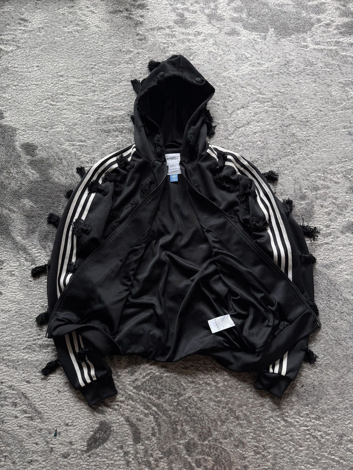 Adidas × Jeremy Scott LASTDROP 👌🏼 Adidas x Jeremy Scott JS Tassel Tracksuit Jacket Size US M / EU 48-50 / 2 - 5 Thumbnail