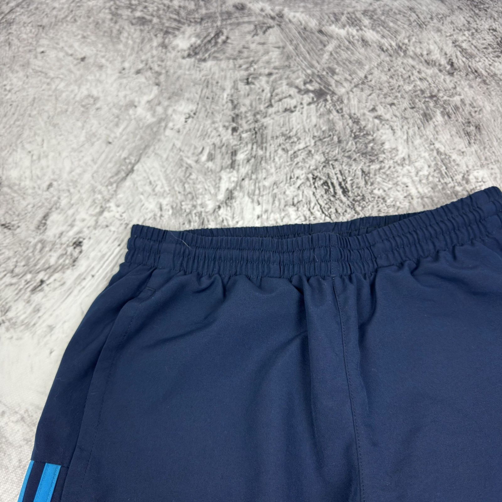 Adidas Adidas Navy Blue Logo Straight Leg Track Pant Small Size US 30 / EU 46 - 3 Thumbnail