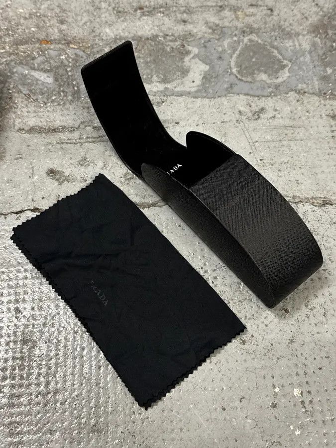 Prada 2000s Prada Black Gradient Sunglasses Size ONE SIZE - 13 Thumbnail