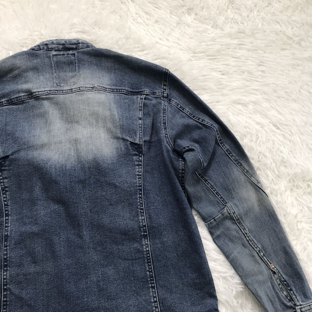 Japanese Brand I’Z Frontier toughness stretch denim jacket Size US M / EU 48-50 / 2 - 12 Thumbnail