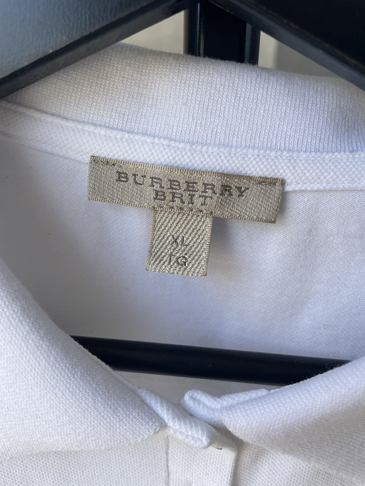 Burberry Burberry Polo Nova Check Details T-Shirt Size XL / US 12-14 / IT 48-50 - 5 Thumbnail