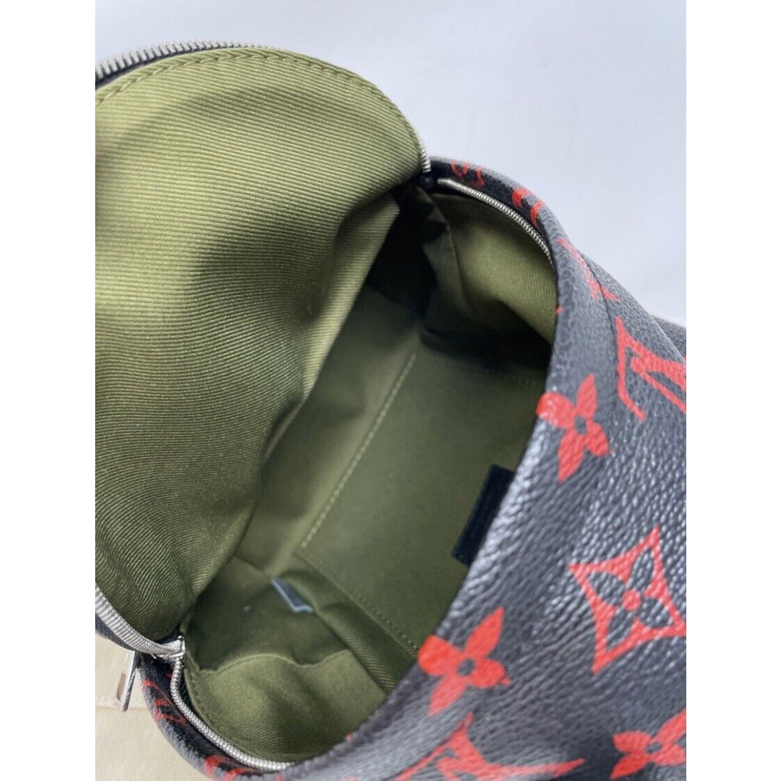 Louis Vuitton Louis Vuitton Mini Palm Springs Infrarouge Red LV’s Limited Size ONE SIZE - 8 Thumbnail