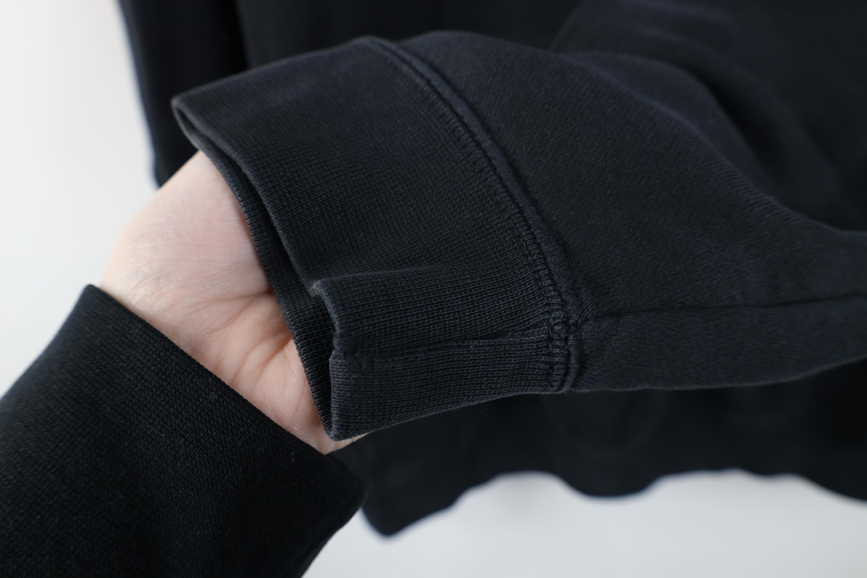 Nike Vintage Y2K Nike Scott Mini Swoosh Hoodie Sweatshirt Black Size US M / EU 48-50 / 2 - 10 Thumbnail