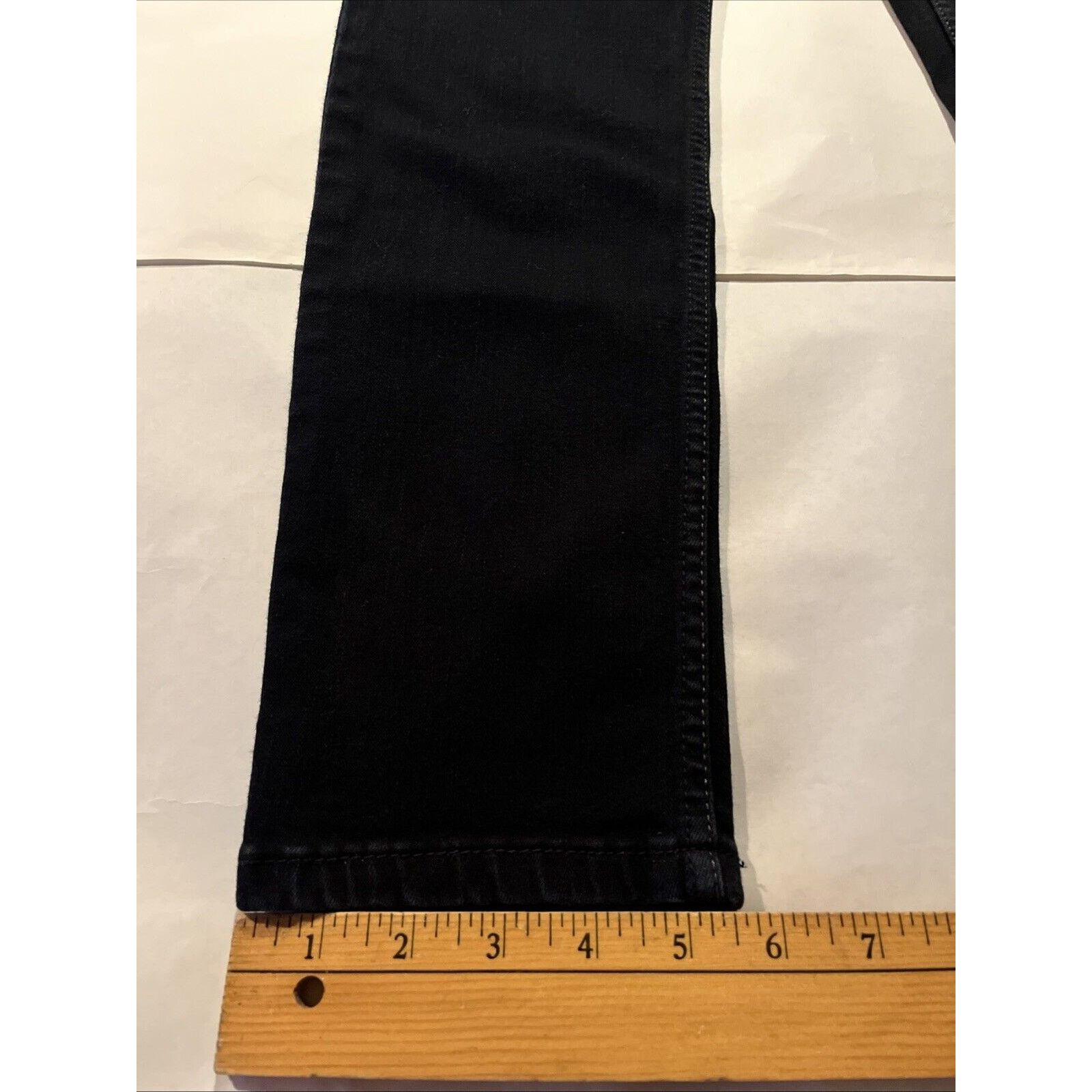 Levi's Levi’s 28x30 Black Denim Bold Curve Skinny Low Rise Jeans Size 28" / US 6 / IT 42 - 6 Thumbnail