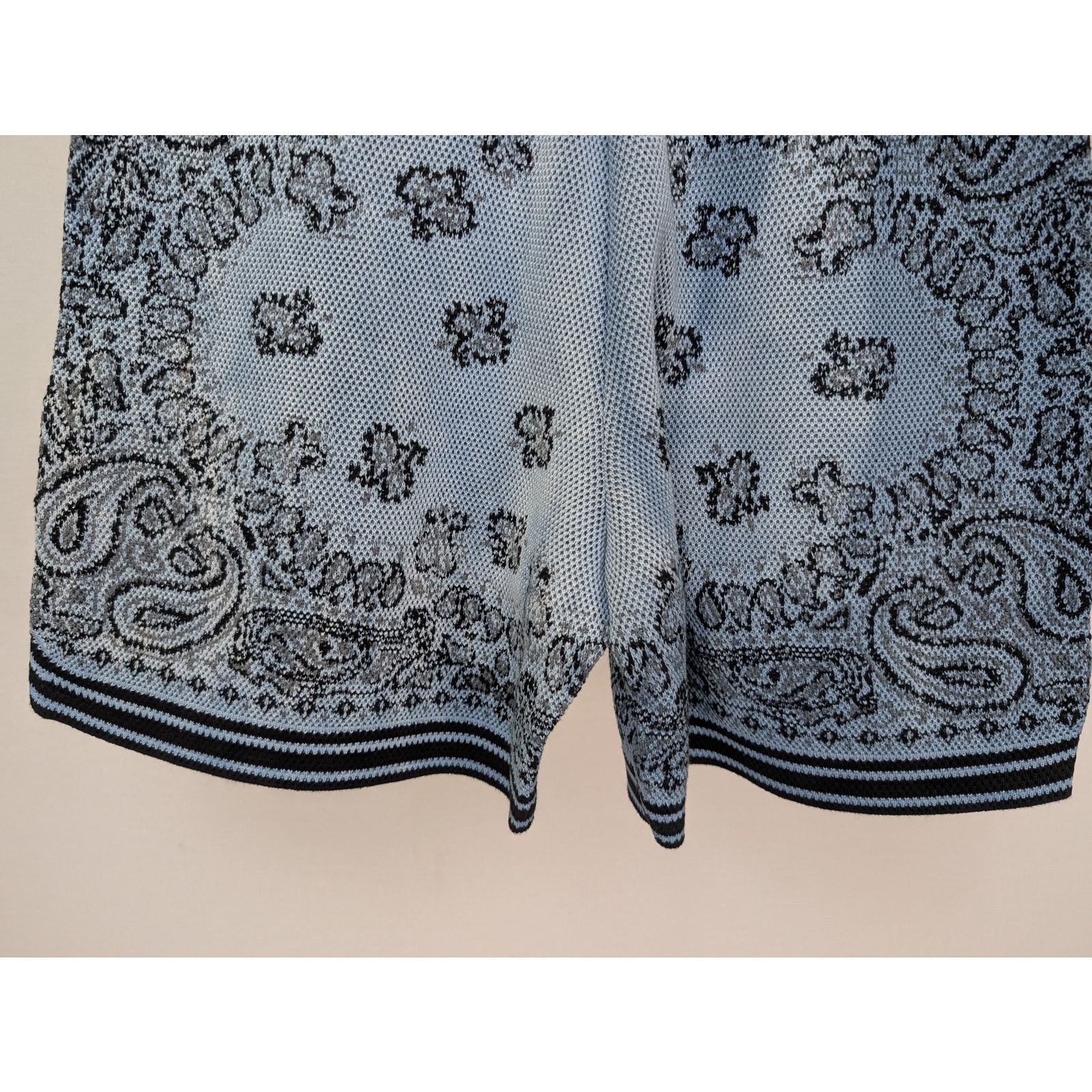 Amiri o1rshd1 Bandana Basketball Short in Blue Size US 36 / EU 52 - 16 Thumbnail
