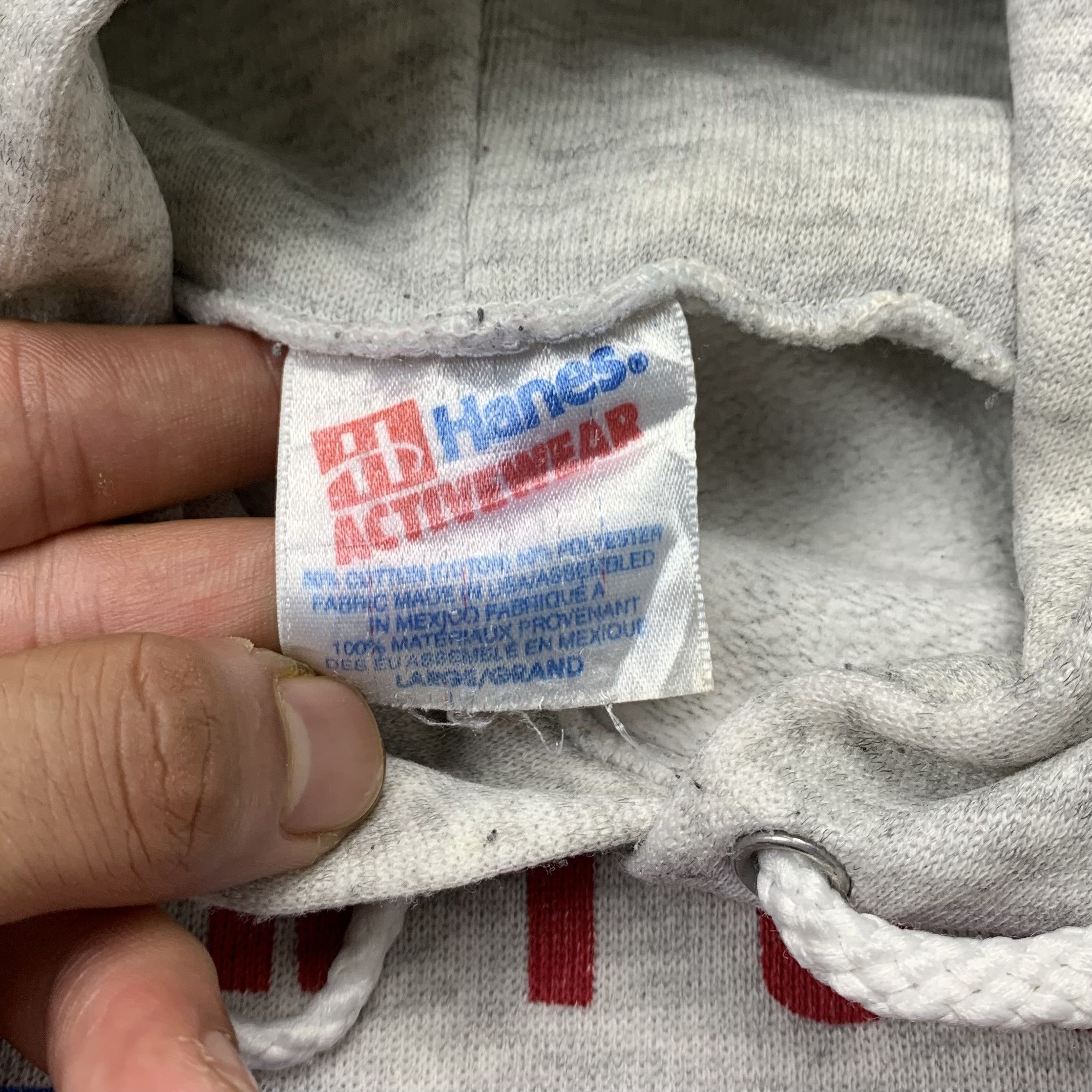Vintage Vintage Hanes Sportswear Hoodie Size US L / EU 52-54 / 3 - 3 Thumbnail