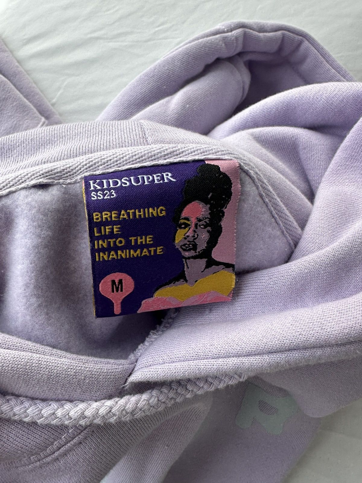 KidSuper Kidsuper Purple Wavy Hoodie Size US M / EU 48-50 / 2 - 3 Thumbnail