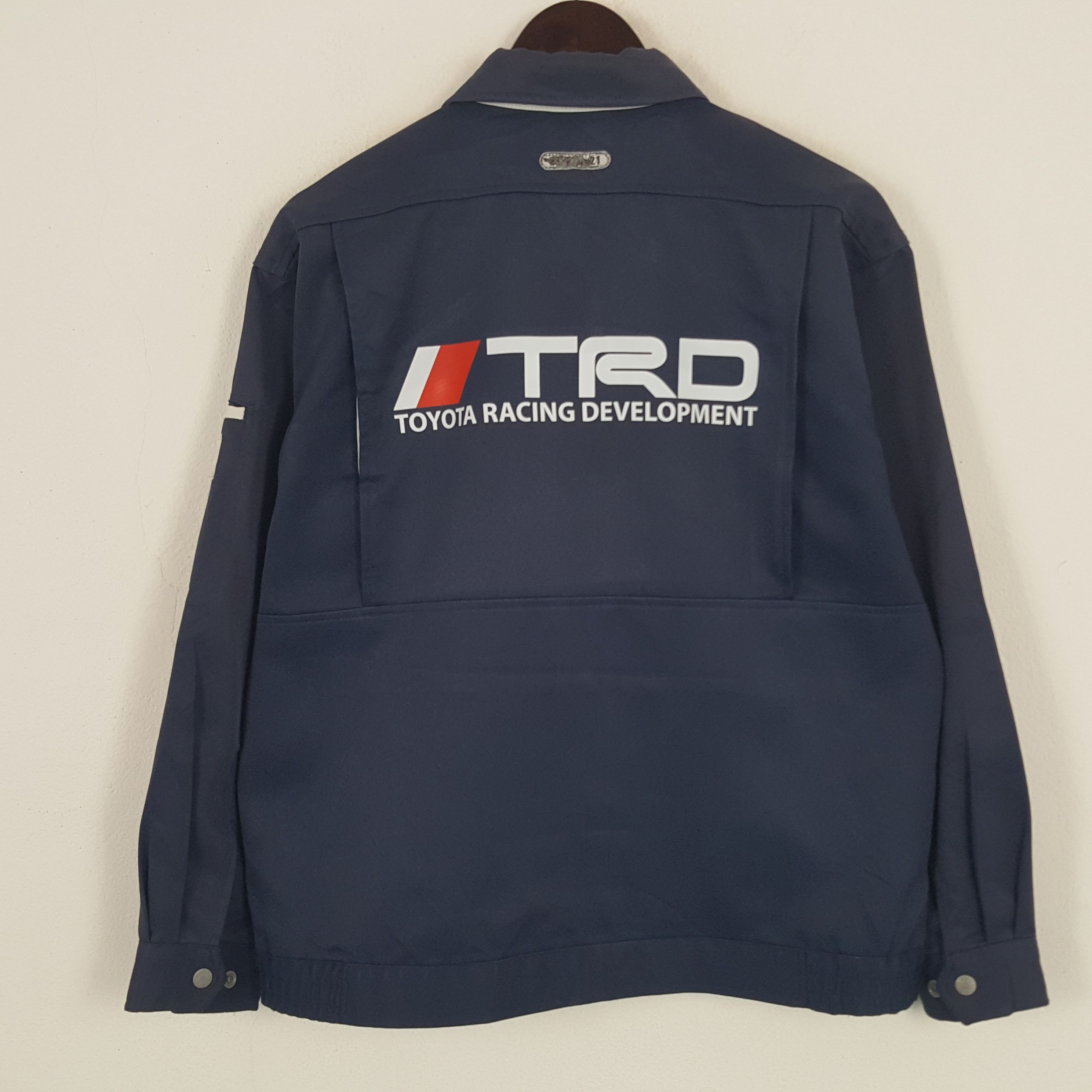 Vintage Toyota Racing Development Custom Art Japan Jacket