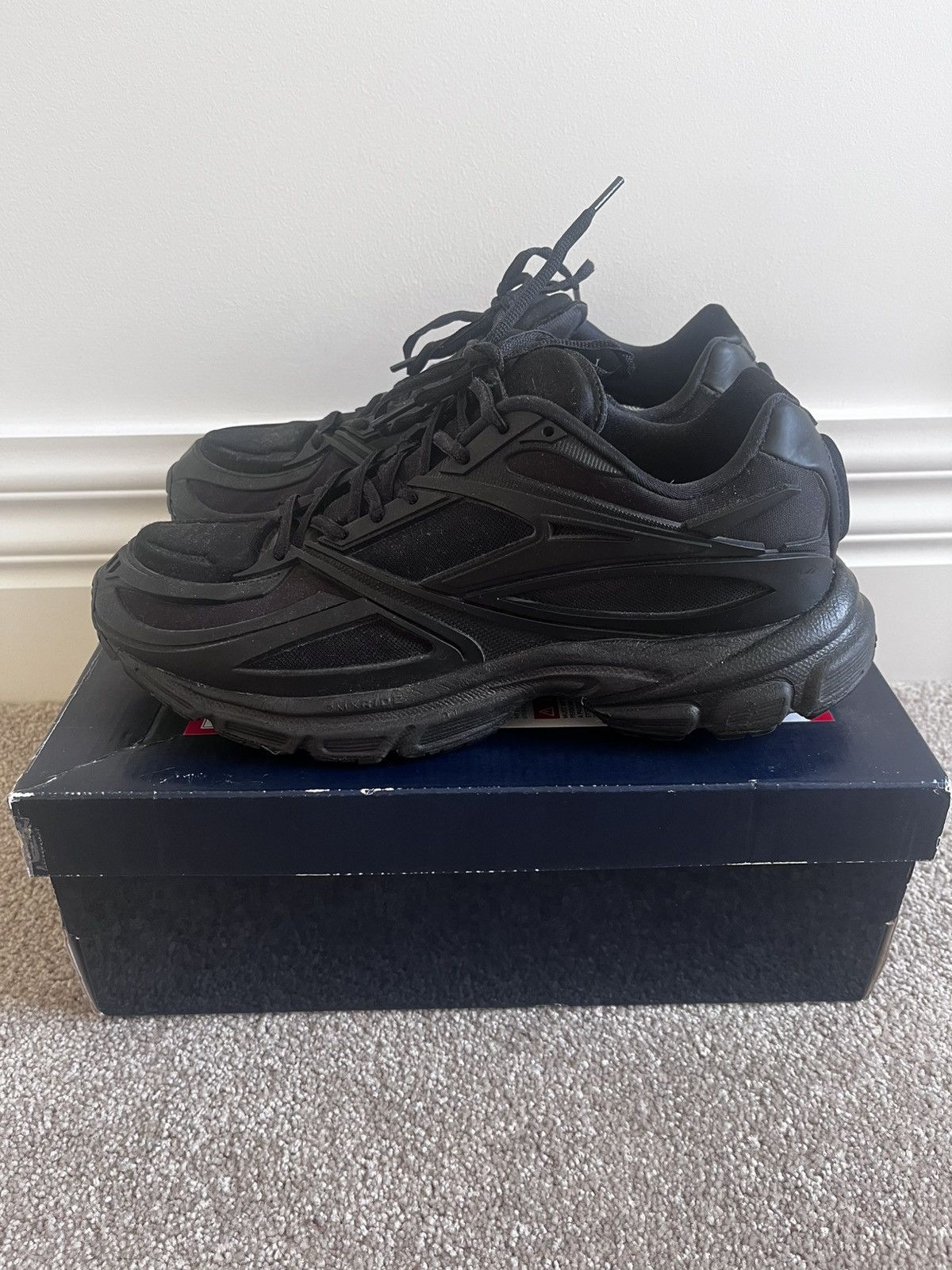 KANGHYUK × Reebok Kanghyuk Reebok Premier Road Modern Jet Black Size US 9 / EU 42 - 1 Thumbnail