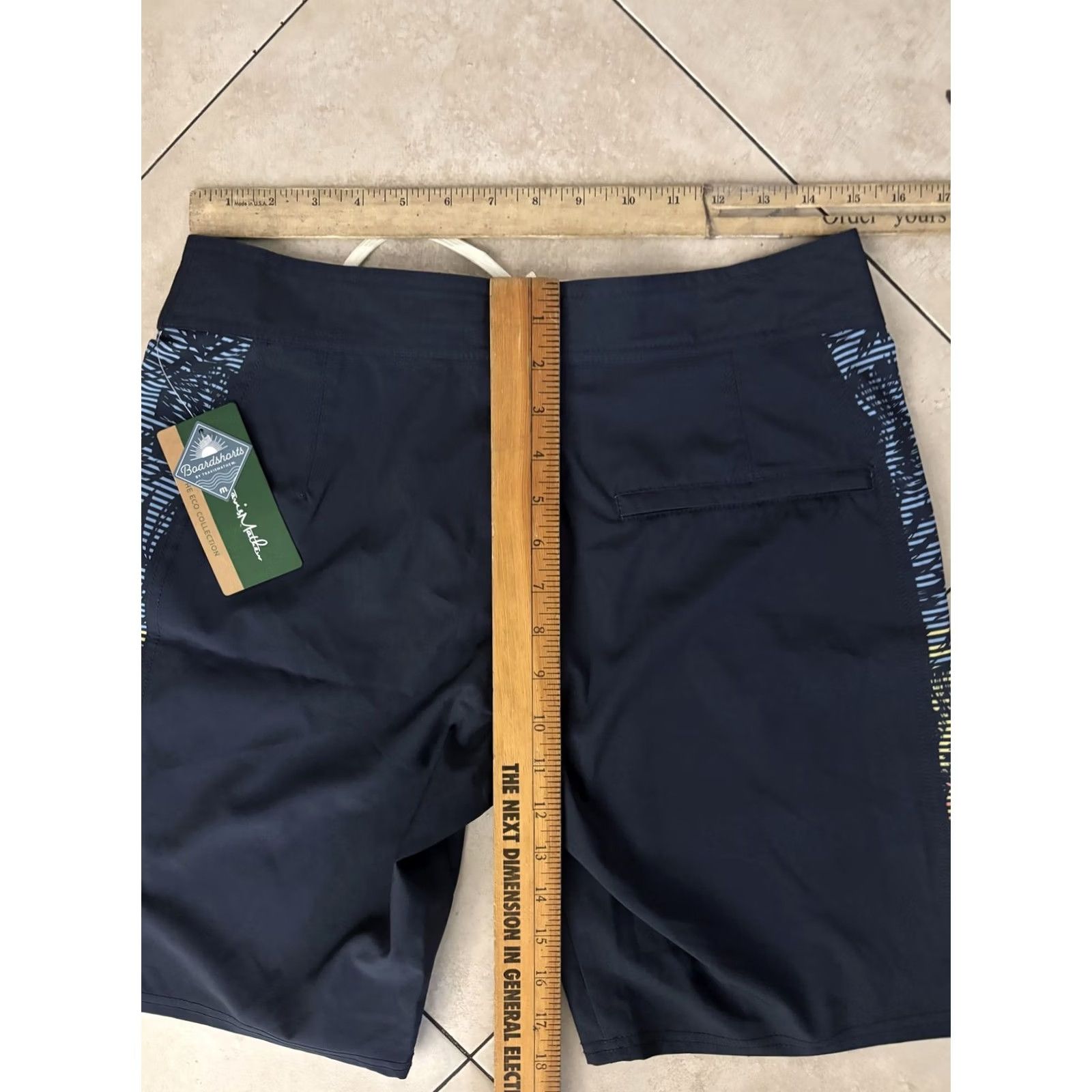 TravisMathew Travis Mathew Shorts Mens 30 Blue Board Beach Break Eco Collection Swim Trunks Size US 30 / EU 46 - 6 Thumbnail