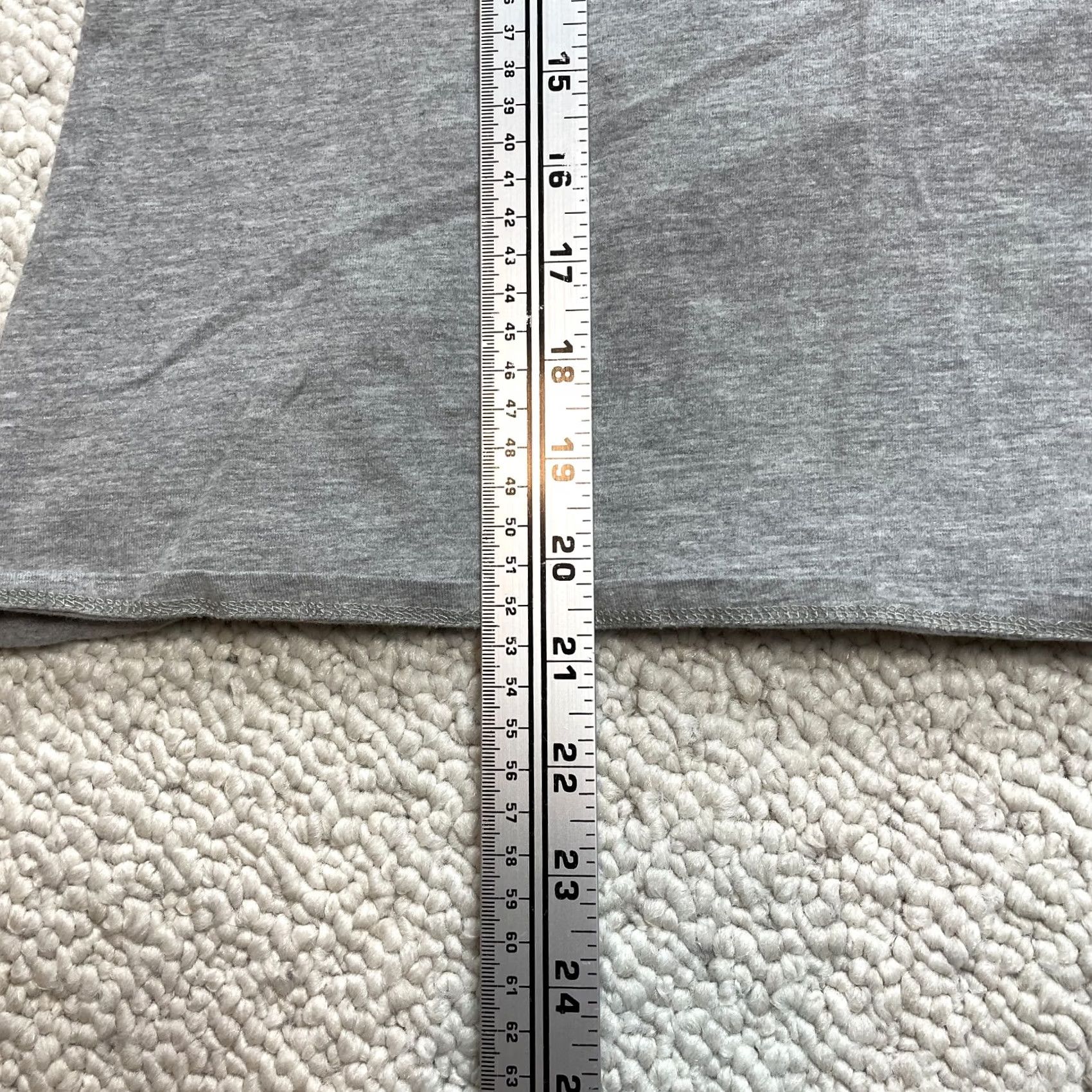 Venus Venus Shirt Womens Large Gray Long Sleeve Henley Cotton Solid Top Size L / US 10 / IT 46 - 6 Thumbnail