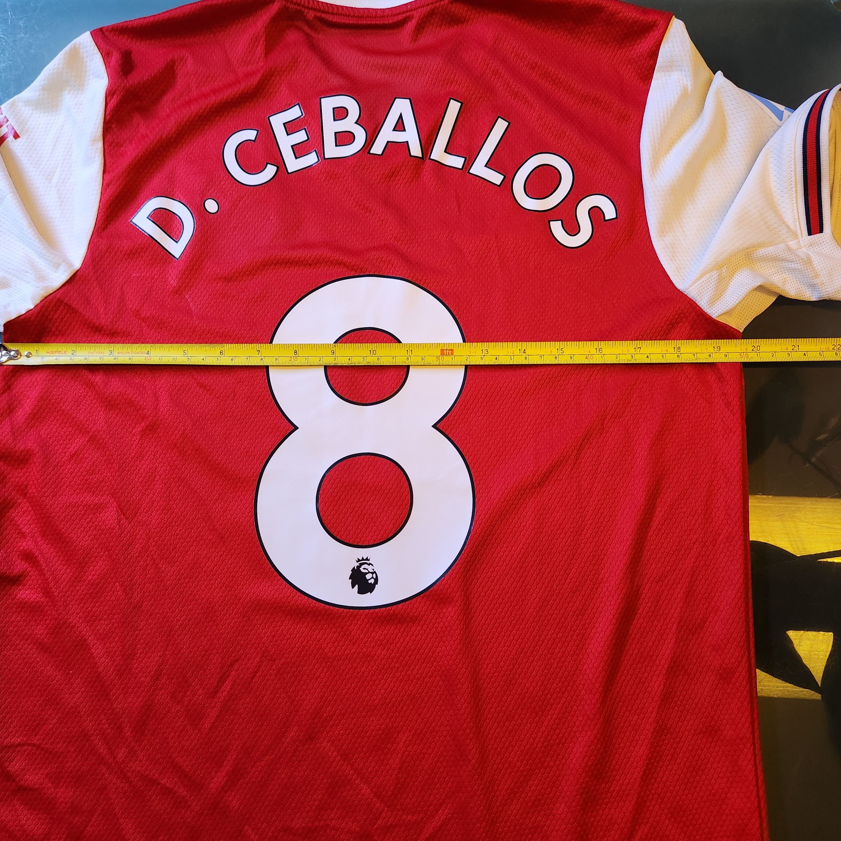 Adidas Authentic Arsenal CEBALLOS 2019-2020 Heads Up Home Jersey Size US M / EU 48-50 / 2 - 14 Thumbnail
