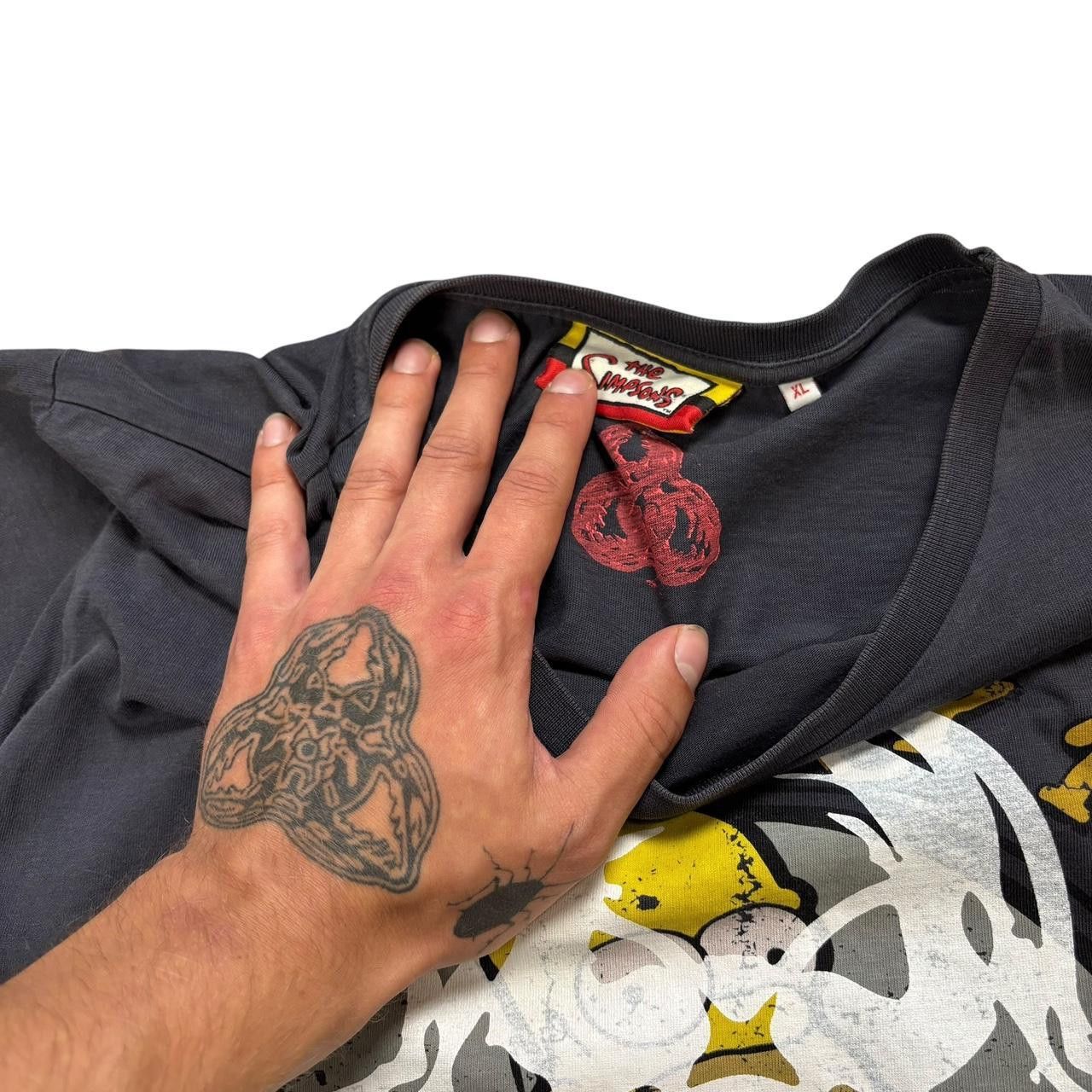 The Simpsons Vintage Simpsons T-Shirt with Roach’s Revived Custom Print Size US XL / EU 56 / 4 - 4 Thumbnail