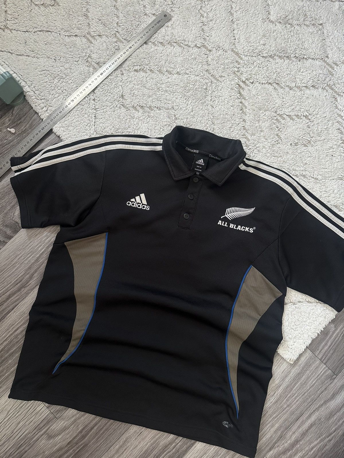 Adidas Adidas Vintage 00’s All Blacks New Zealand Jersey T shirt Size US M / EU 48-50 / 2 - 2 Thumbnail