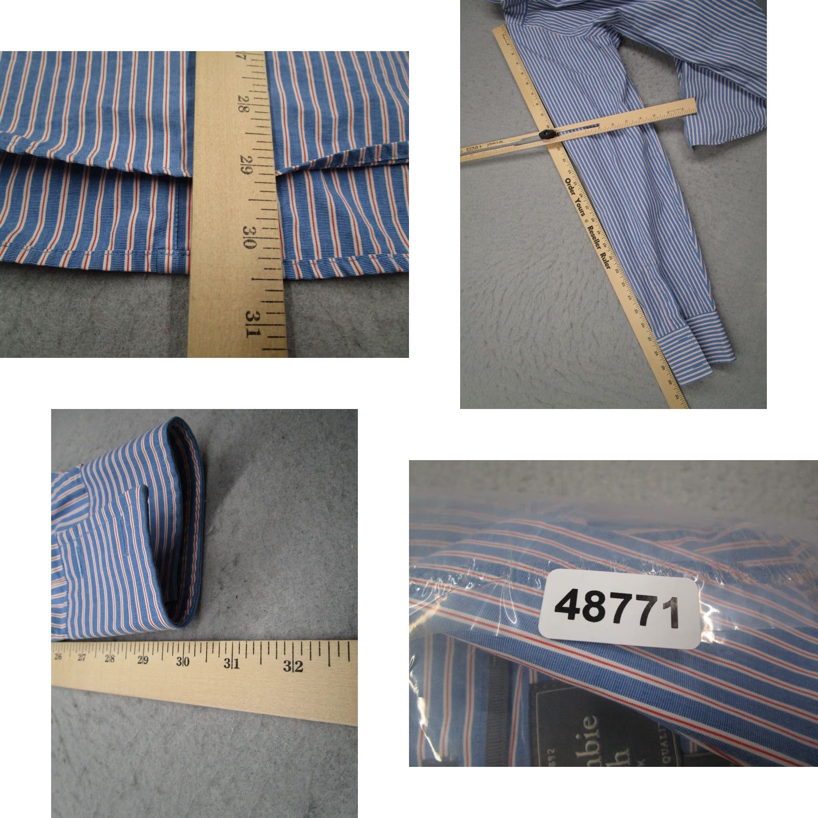 Abercrombie & Fitch VINTAGE Abercrombie & Fitch Shirt Mens L Muscle Blue Button Up Twill Long Sleeve Y2K Size US L / EU 52-54 / 3 - 8 Thumbnail