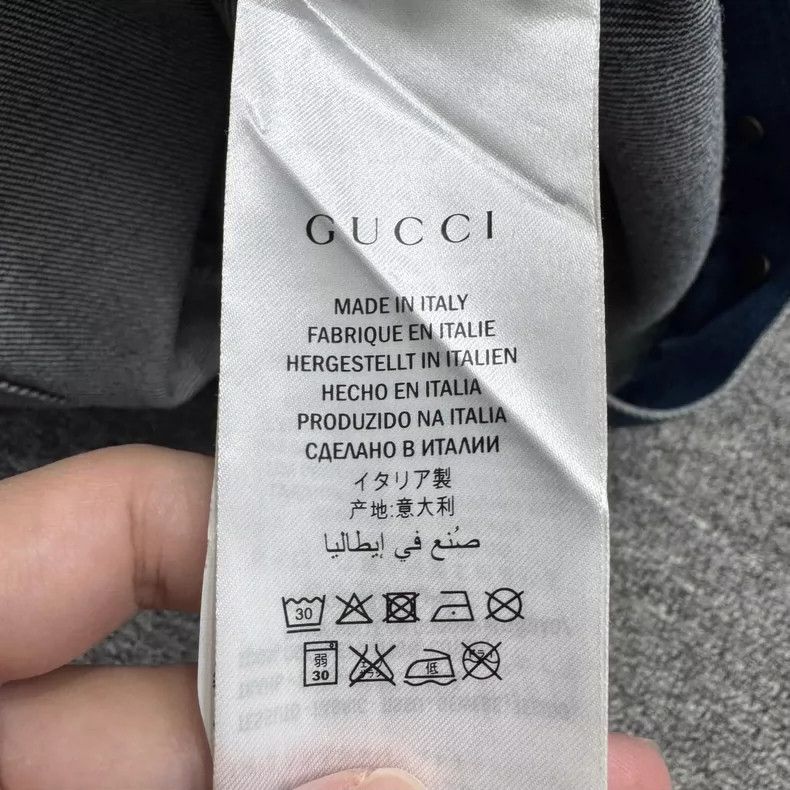 Gucci Gucci Floral graffiti denim jacket 2505-Nextarrow Size US L / EU 52-54 / 3 - 4 Thumbnail