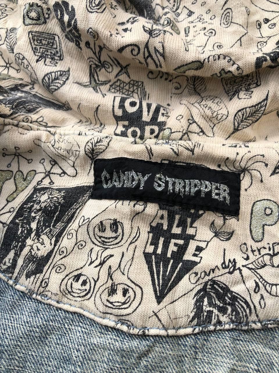 Designer × Japanese Brand Candy Stripper Ripped Vest Hoodie Size US M / EU 48-50 / 2 - 13 Thumbnail