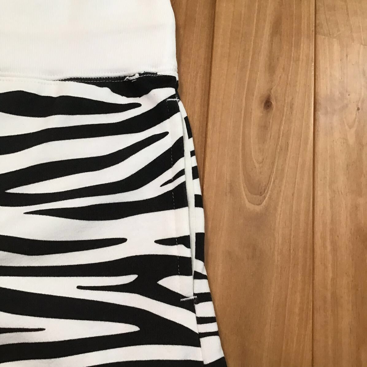 Bape × Nigo BAPE Zebra camo sweat shorts a bathing ape NIGO ★size M Size US 32 / EU 48 - 4 Thumbnail