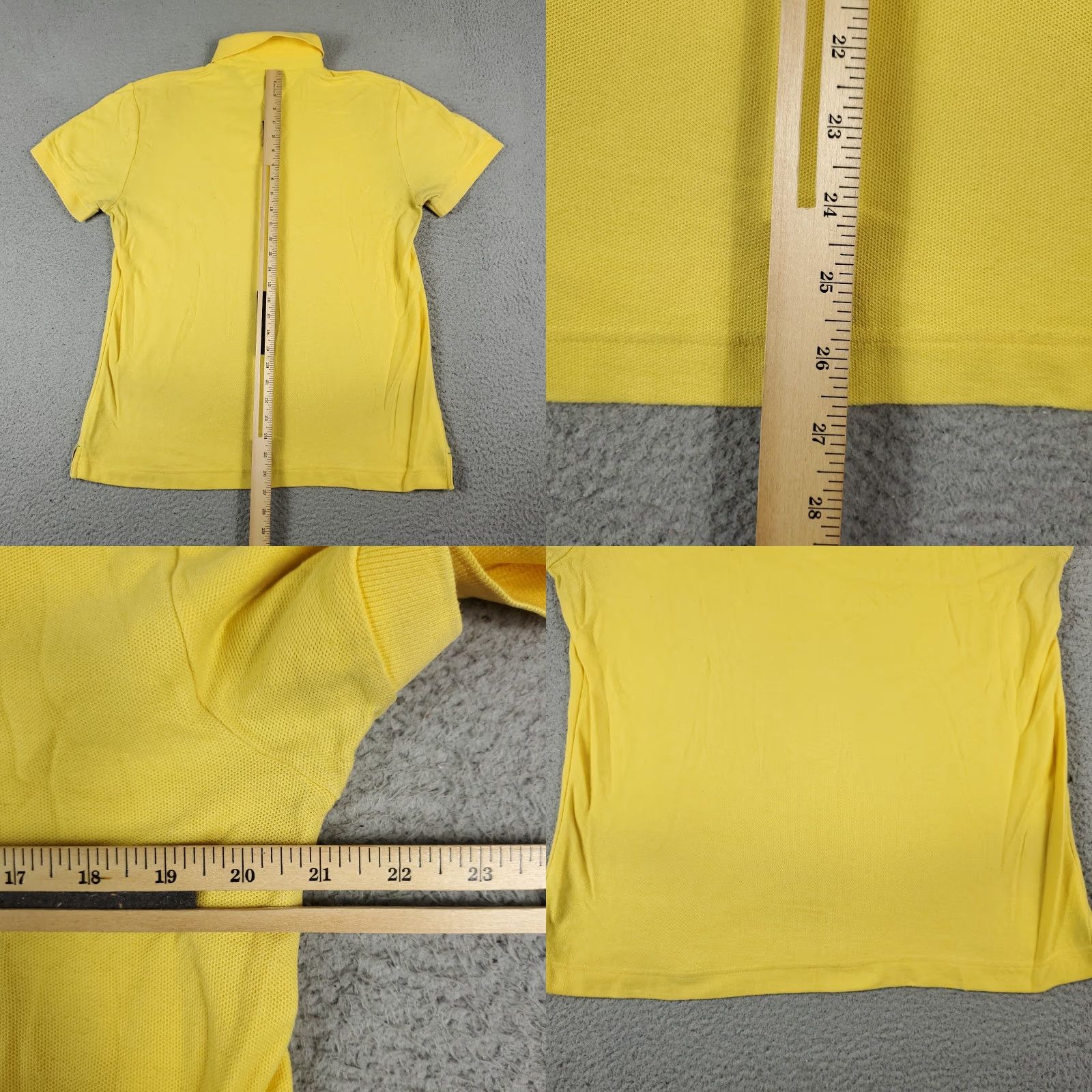 Tommy Hilfiger VINTAGE Tommy Hilfiger Polo Shirt Mens Medium Yellow Casual Short Sleeve M Polo Mens Yellow Logo Cotton 100% Modern Preppy Sport Gauge Size US M / EU 48-50 / 2 - 8 Thumbnail