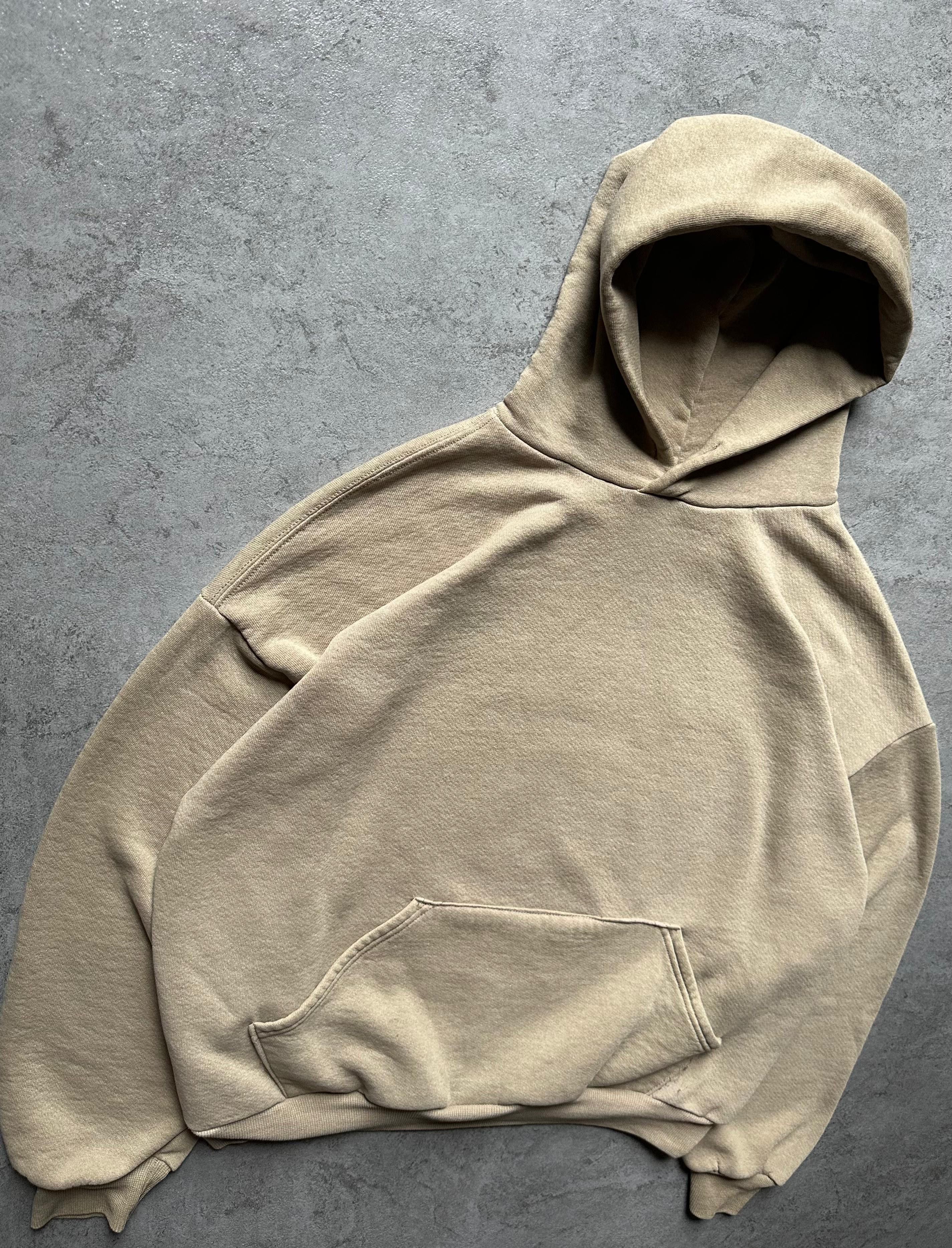 Vintage Vintage blank perfect hoodie cream Size US M / EU 48-50 / 2 - 4 Thumbnail