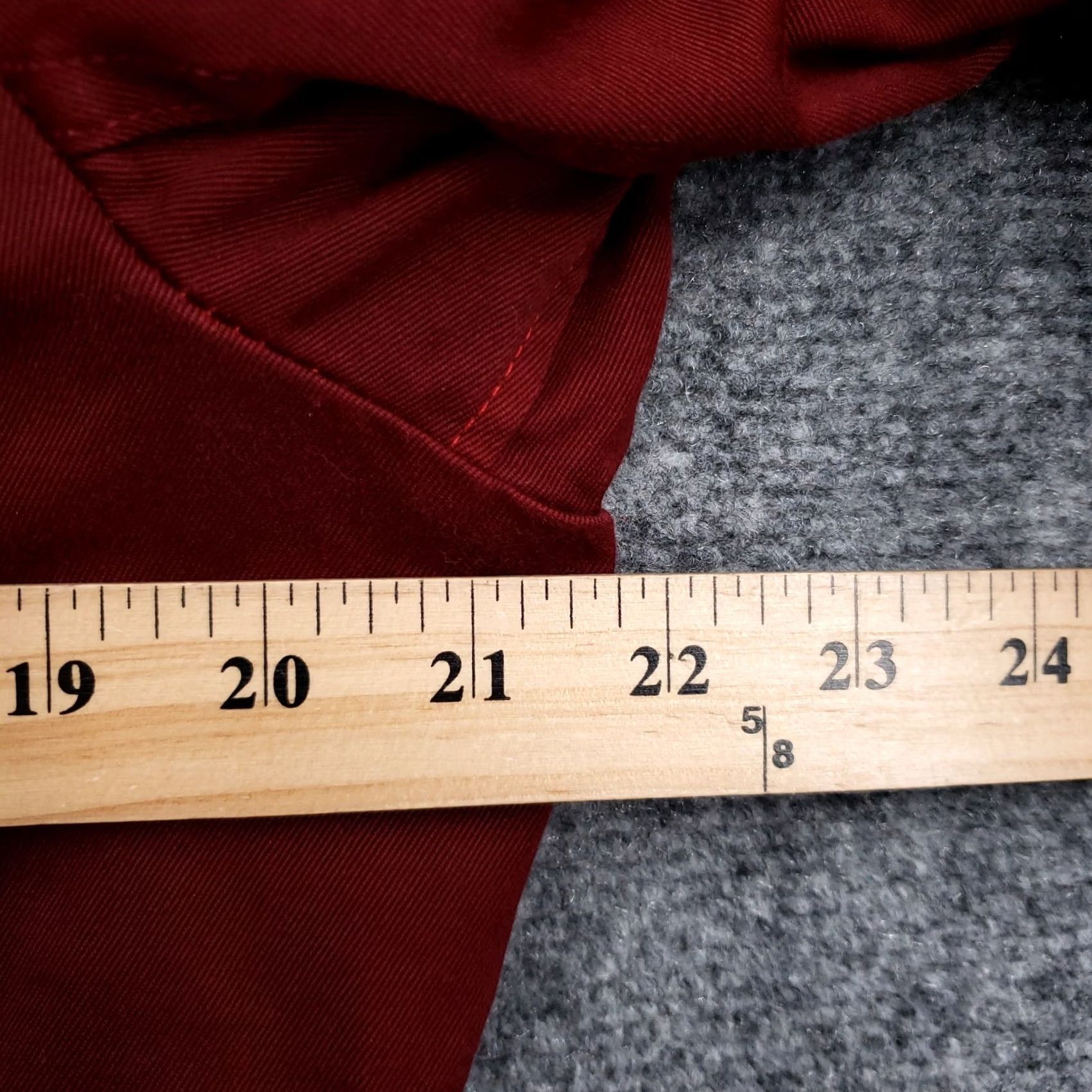 Vintage VINTAGE Shane Womens Red Cropped Suit Jacket Single Breasted Notched Formal Size 8 Size M / US 6-8 / IT 42-44 - 6 Thumbnail