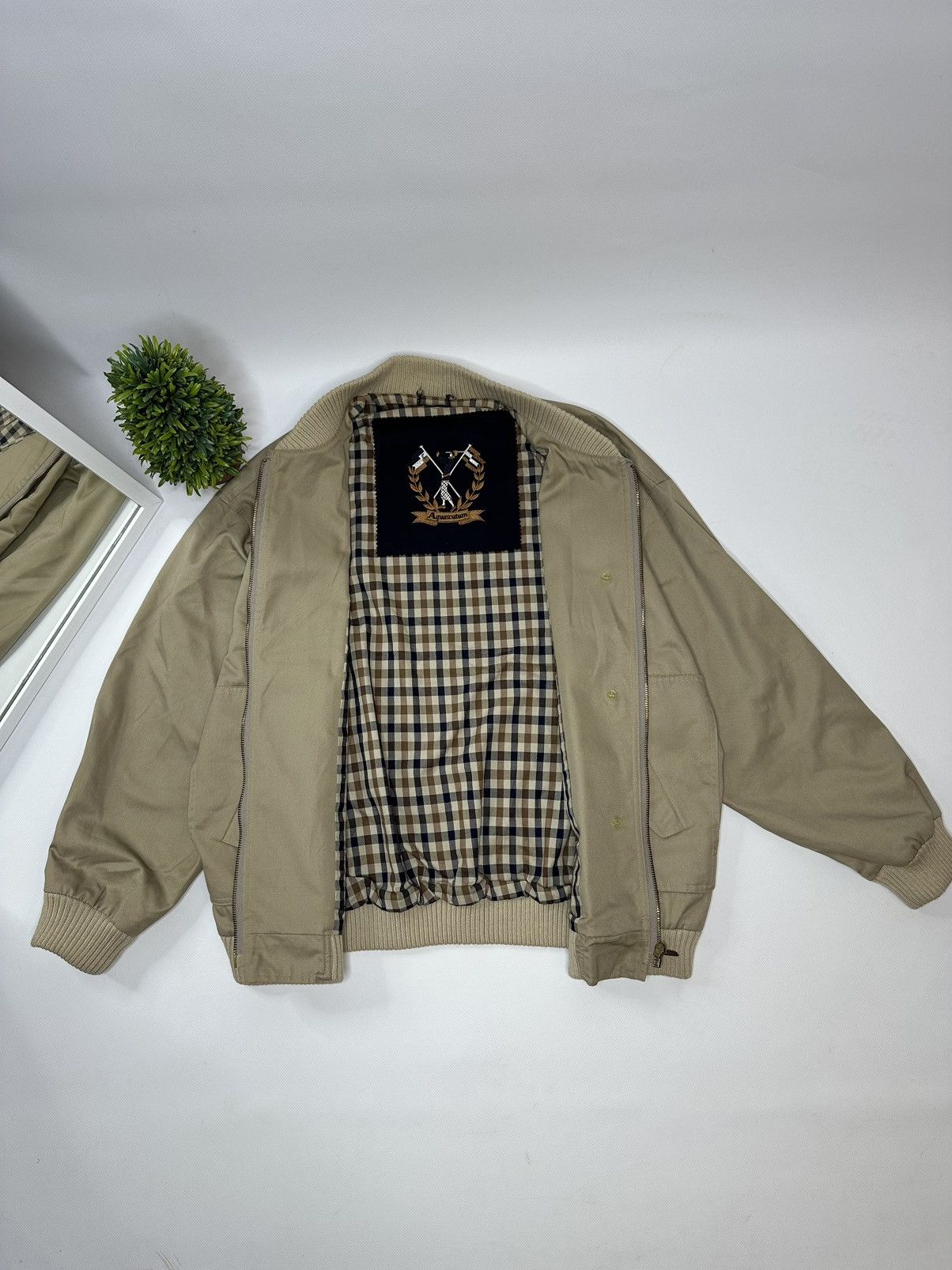 Aquascutum Bomber Aquascutum Vintage Size US S / EU 44-46 / 1 - 1 Thumbnail