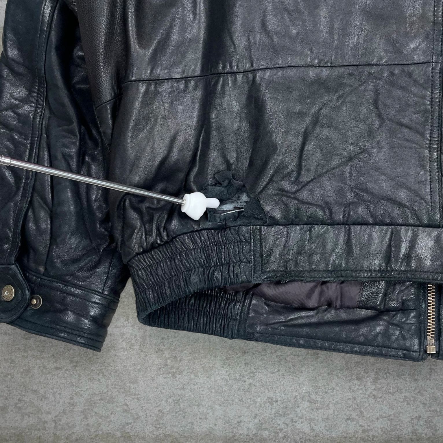 Vintage Vintage 90s J Park Collection Leather Jacket Mens 2XL Black Size US XXL / EU 58 / 5 - 7 Thumbnail