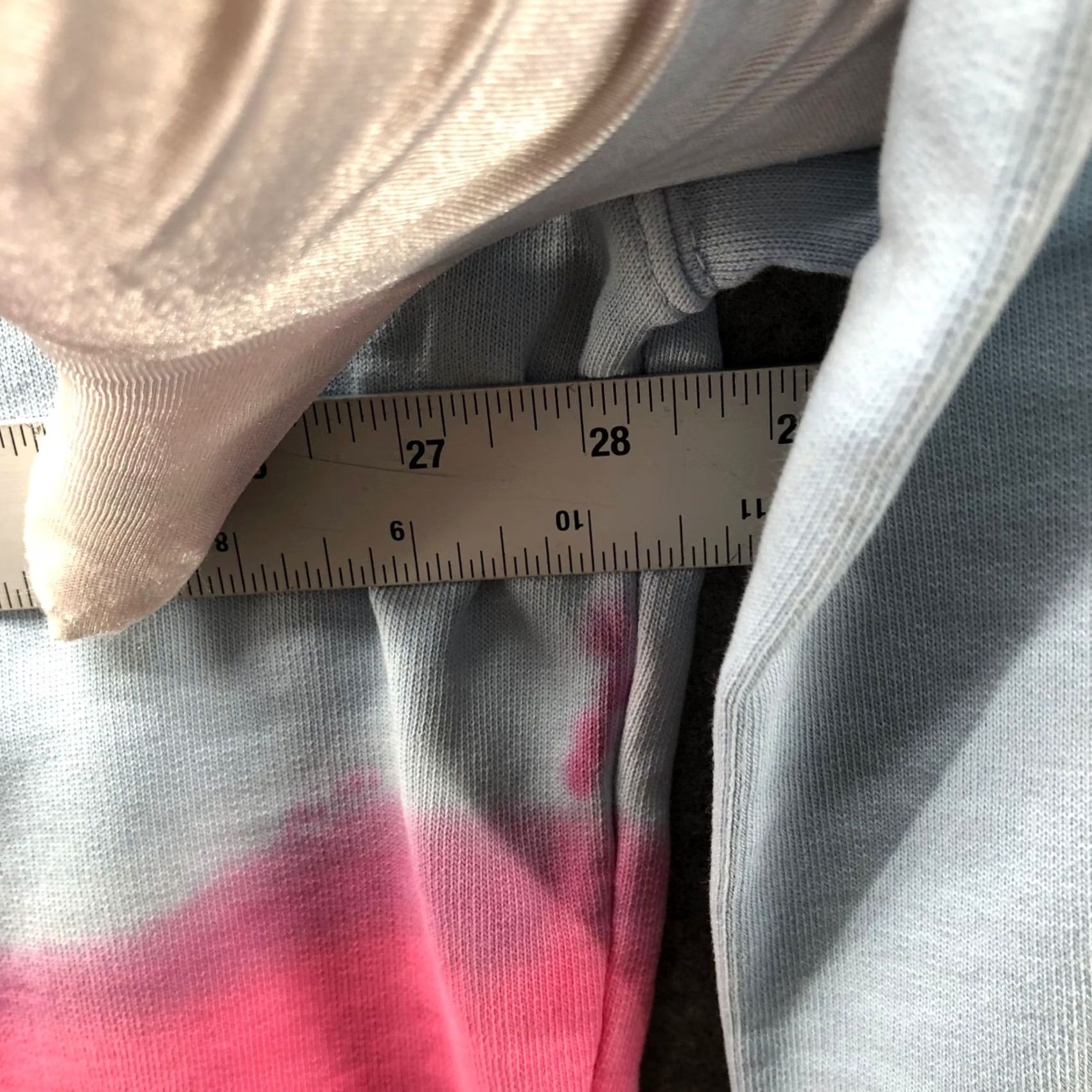 Scotch & Soda Scotch & Soda Sweatshirt Mens L Blue Pink Cotton Dip Dye Ombre Crew Oversized Size US L / EU 52-54 / 3 - 6 Thumbnail