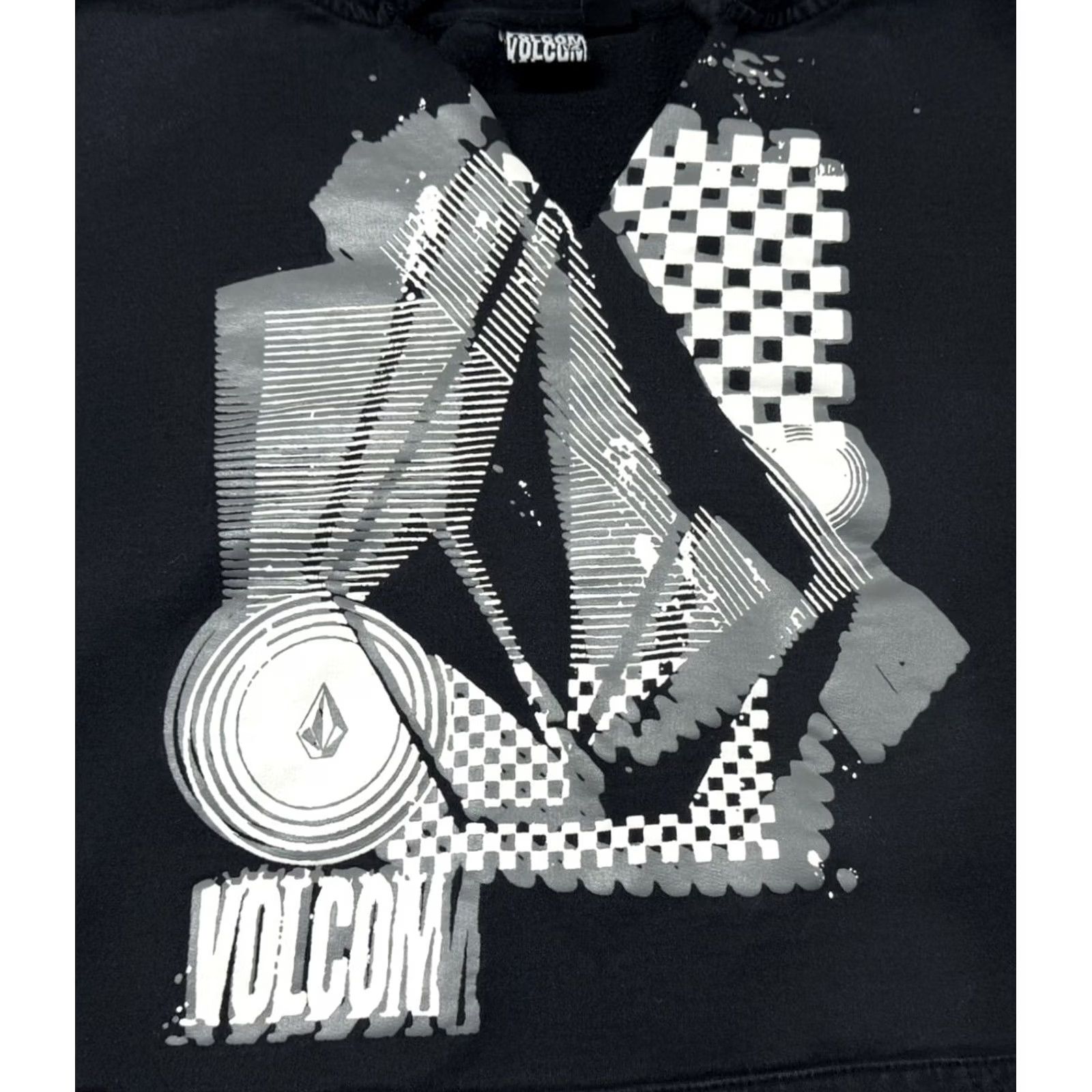Volcom VINTAGE Volcom Hoodie Sweatshirt Men’s 2XL Black Y2K Grunge Skate Size US XXL / EU 58 / 5 - 7 Thumbnail