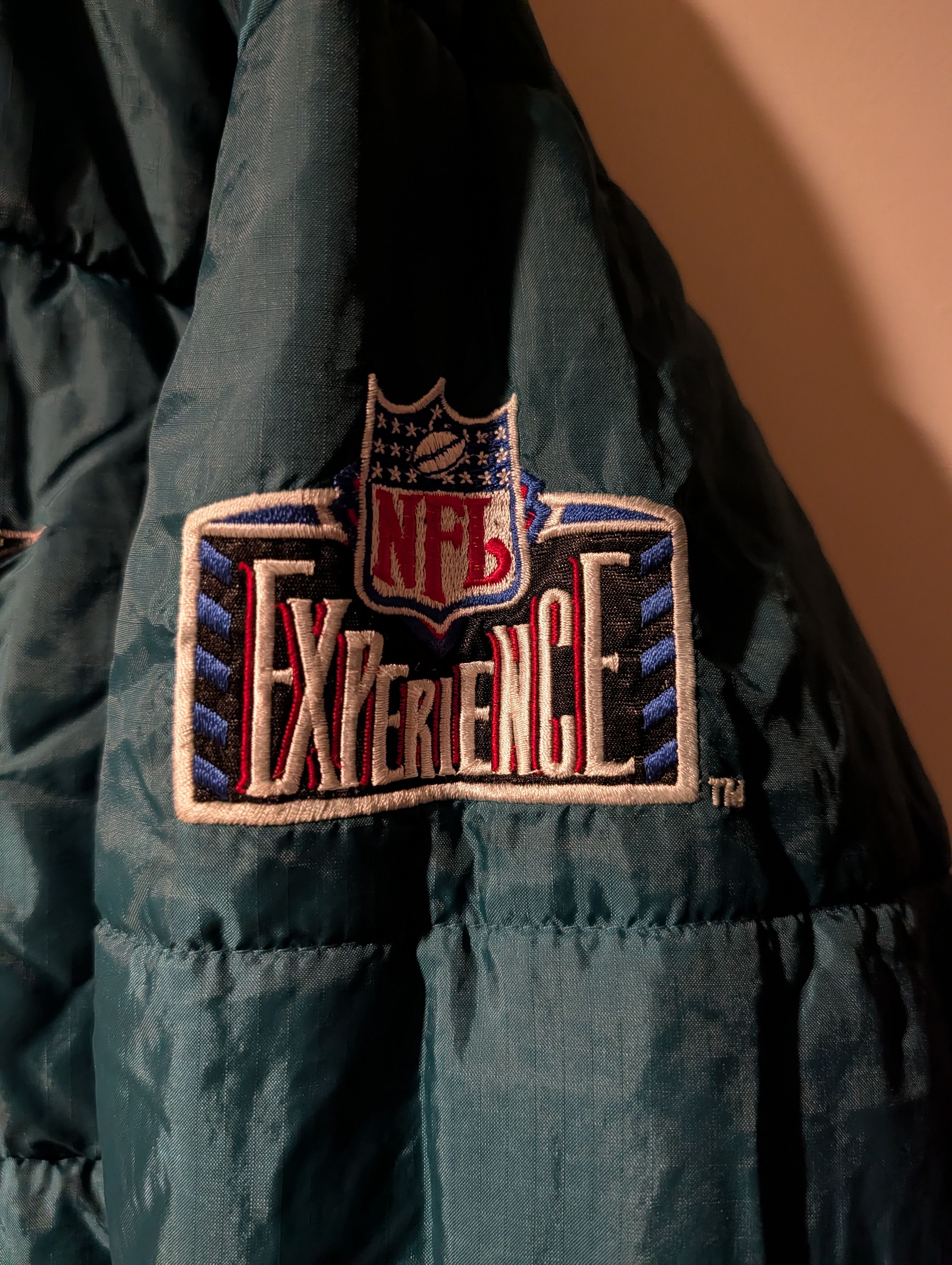 Pro Player Vintage 90s Philadelphia Eagles Reversible Puffer Jacket Size US L / EU 52-54 / 3 - 11 Thumbnail