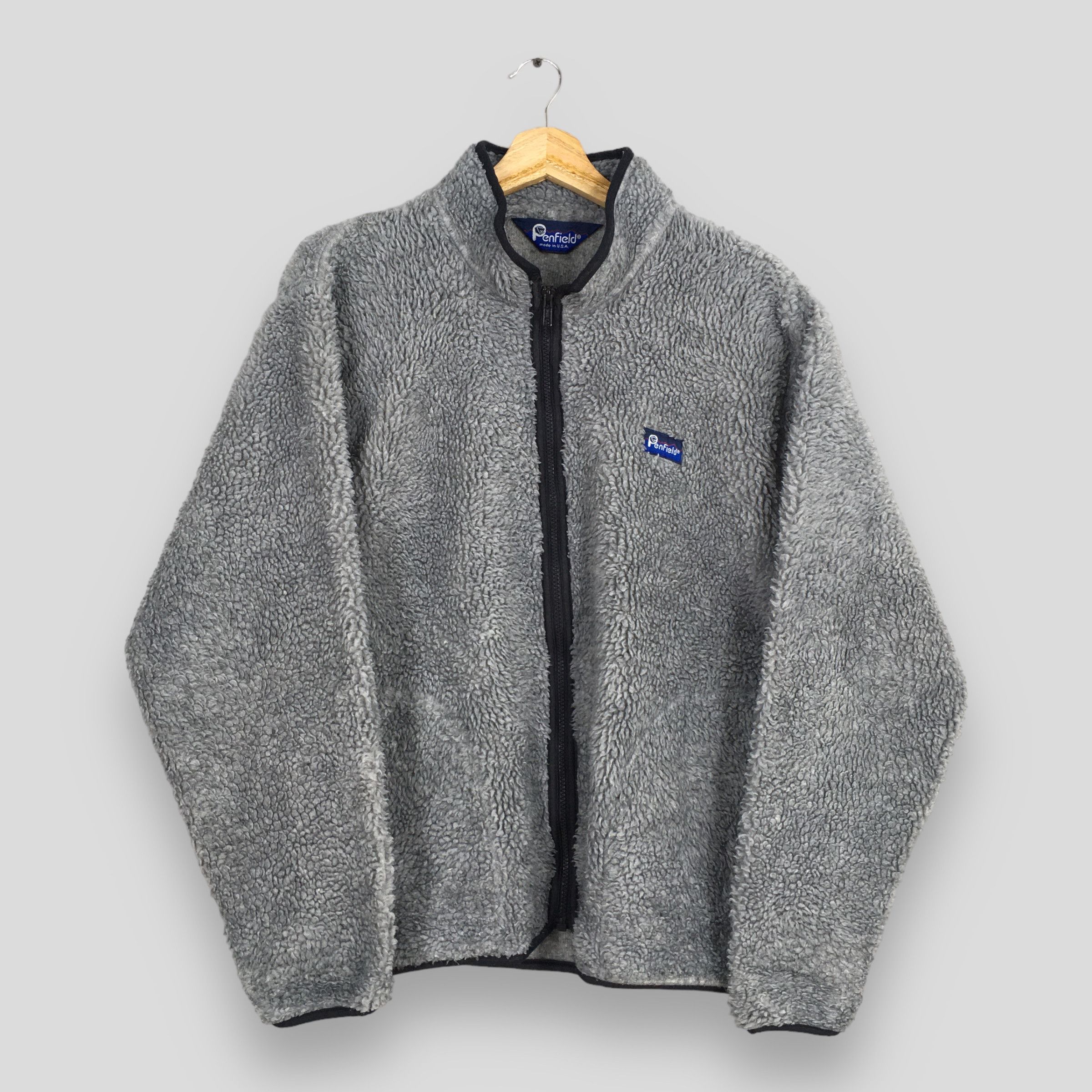 Penfield Vintage 90's Penfield Polartec Gray Fleece Jacket Medium Size US M / EU 48-50 / 2 - 1 Thumbnail