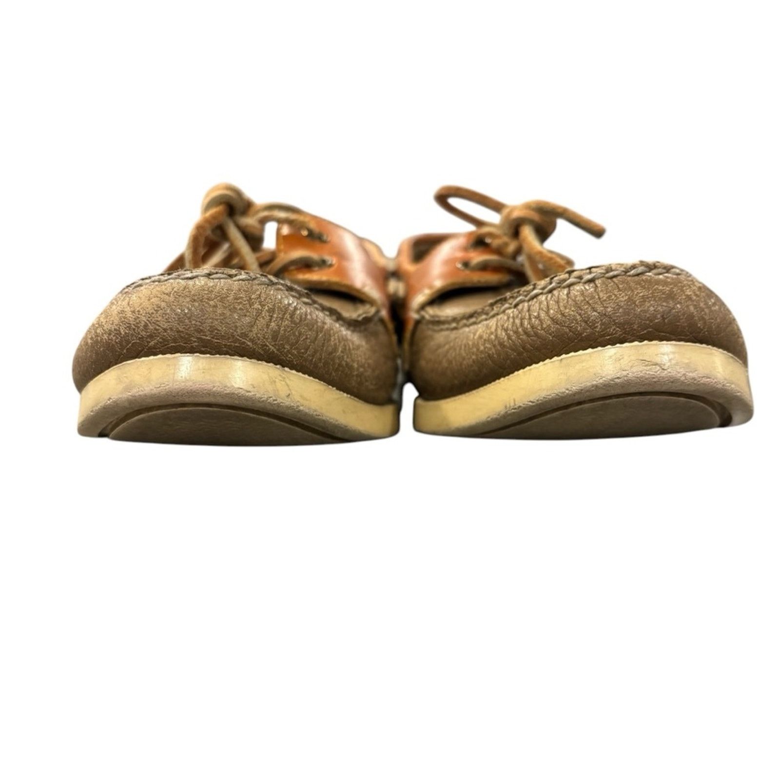 Dooney & Bourke Vintage DOONEY & BOURKE Leather Boat Shoes, Size 8 Size US 8 / IT 38 - 4 Thumbnail