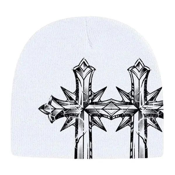 VIBE Wool Acrylic Knitted Beanie Casual Skullies Size ONE SIZE - 7 Thumbnail