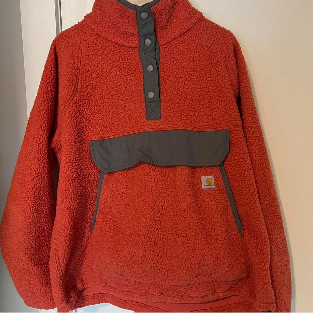 Carhartt Carhartt Snap Fleece Jacket Size L / US 10 / IT 46 - 2 Thumbnail