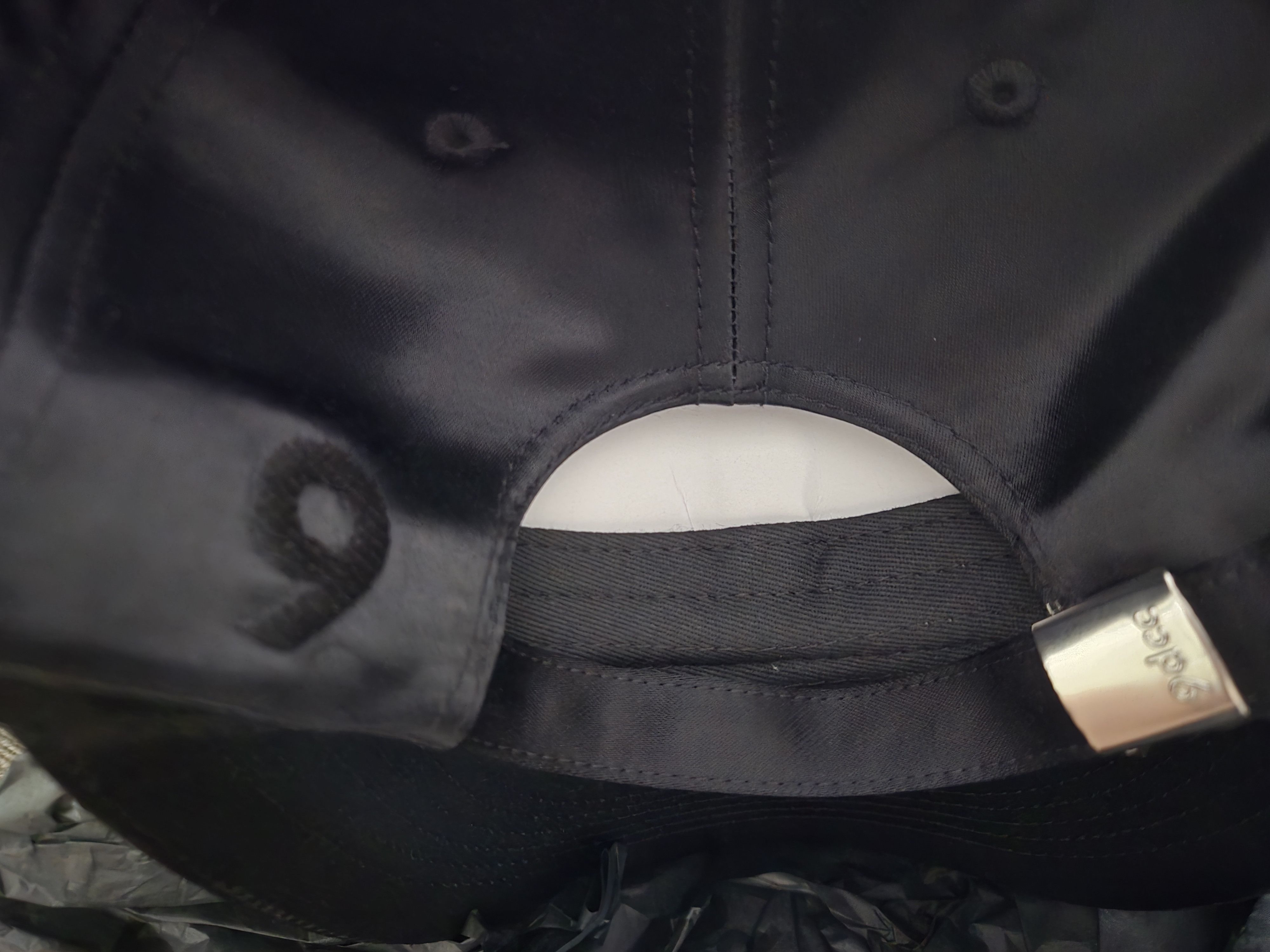 Other 9dcc Iteration-04 Black Satin Hat Size ONE SIZE - 2 Thumbnail