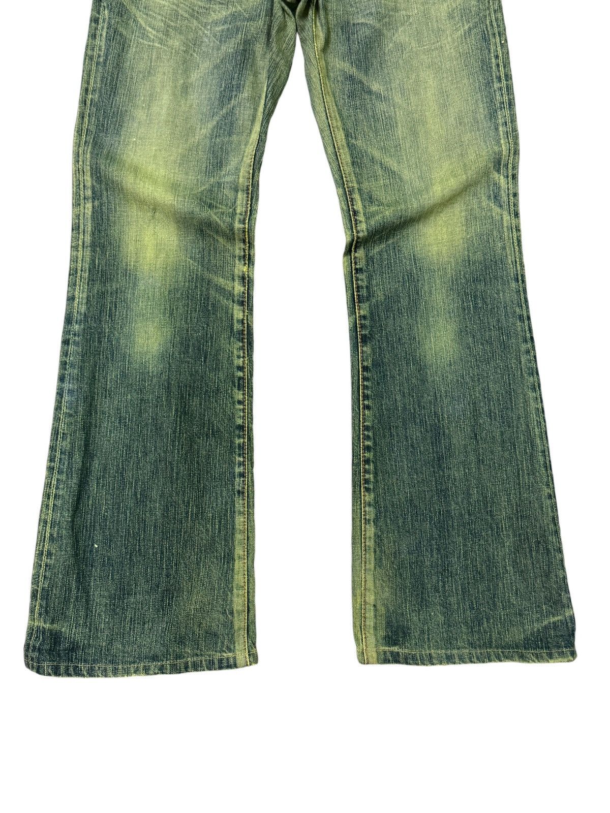 If Six Was Nine FLARE EDWIN MUDWASH DISTRESSED DENIM JEANS Size US 29 - 6 Thumbnail