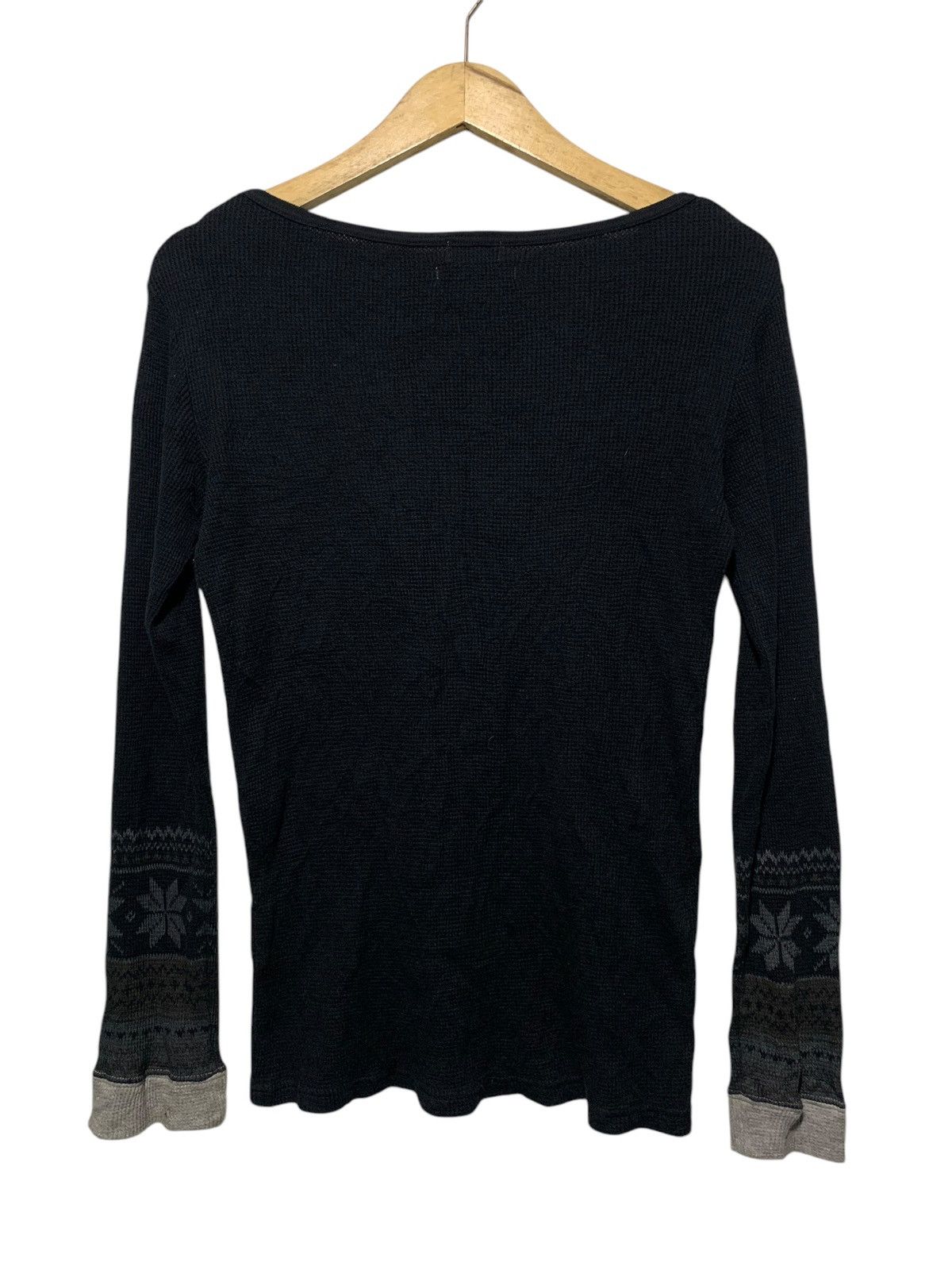 If Six Was Nine Kriff Mayer gothic thermal longsleeve LGB style madein japan Size US M / EU 48-50 / 2 - 4 Thumbnail