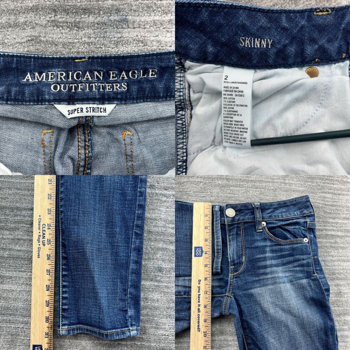 American Eagle Outfitters American Eagle Jeans Sz 2 Womens Skinny