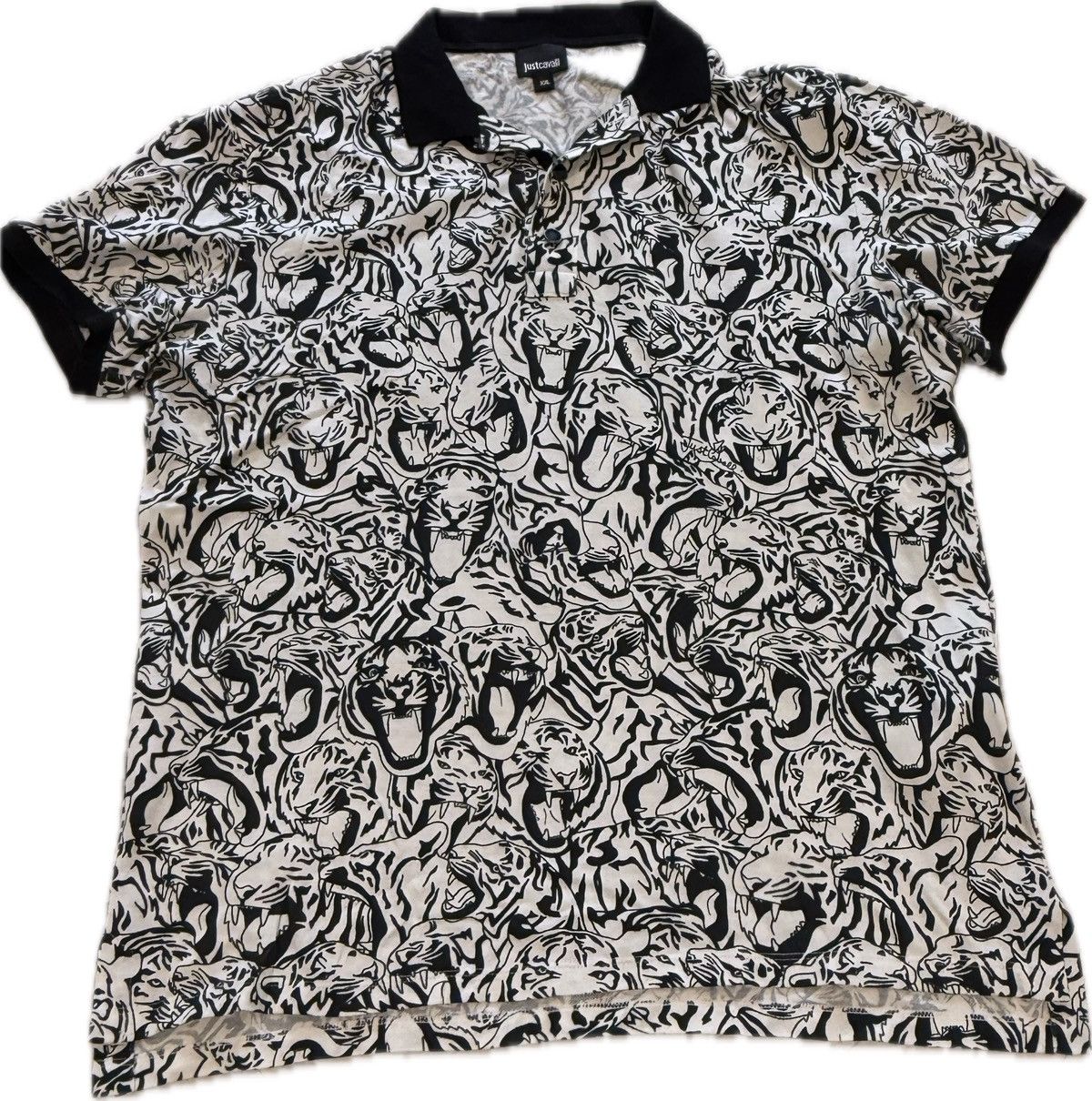 Just Cavalli Just Cavalli Polo Shirt Size US XXL / EU 58 / 5 - 1 Thumbnail