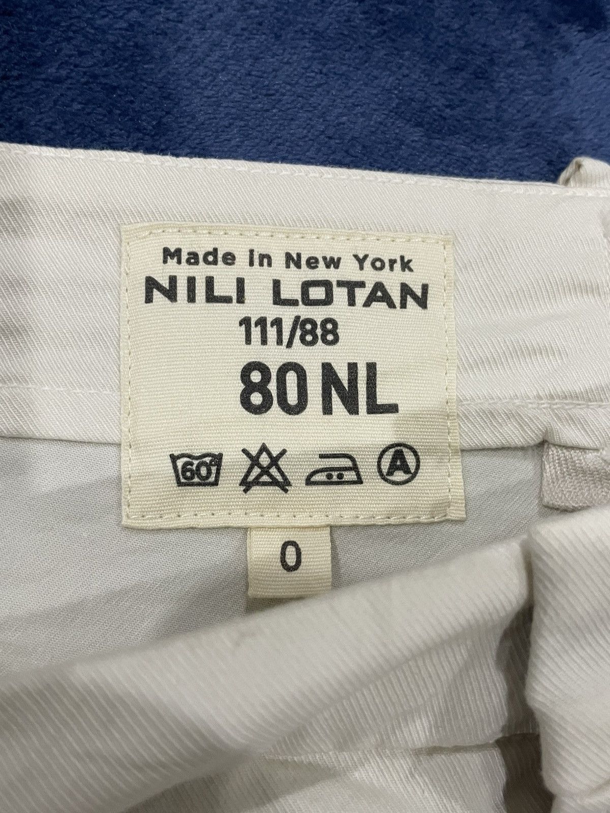 NILOS Nili Lotan Paris Pants Tribeca Design Drop Crotch Pants Size US 30 / EU 46 - 19 Thumbnail
