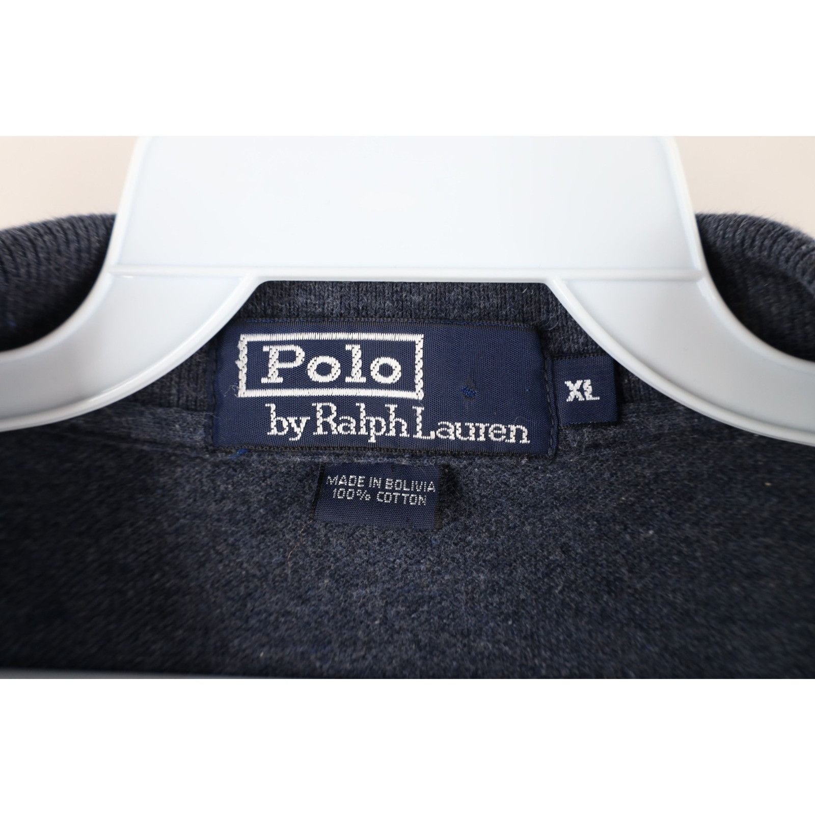 Polo Ralph Lauren Vintage 90s Ralph Lauren aded Long Sleeve Rugby Polo Size US XL / EU 56 / 4 - 5 Thumbnail