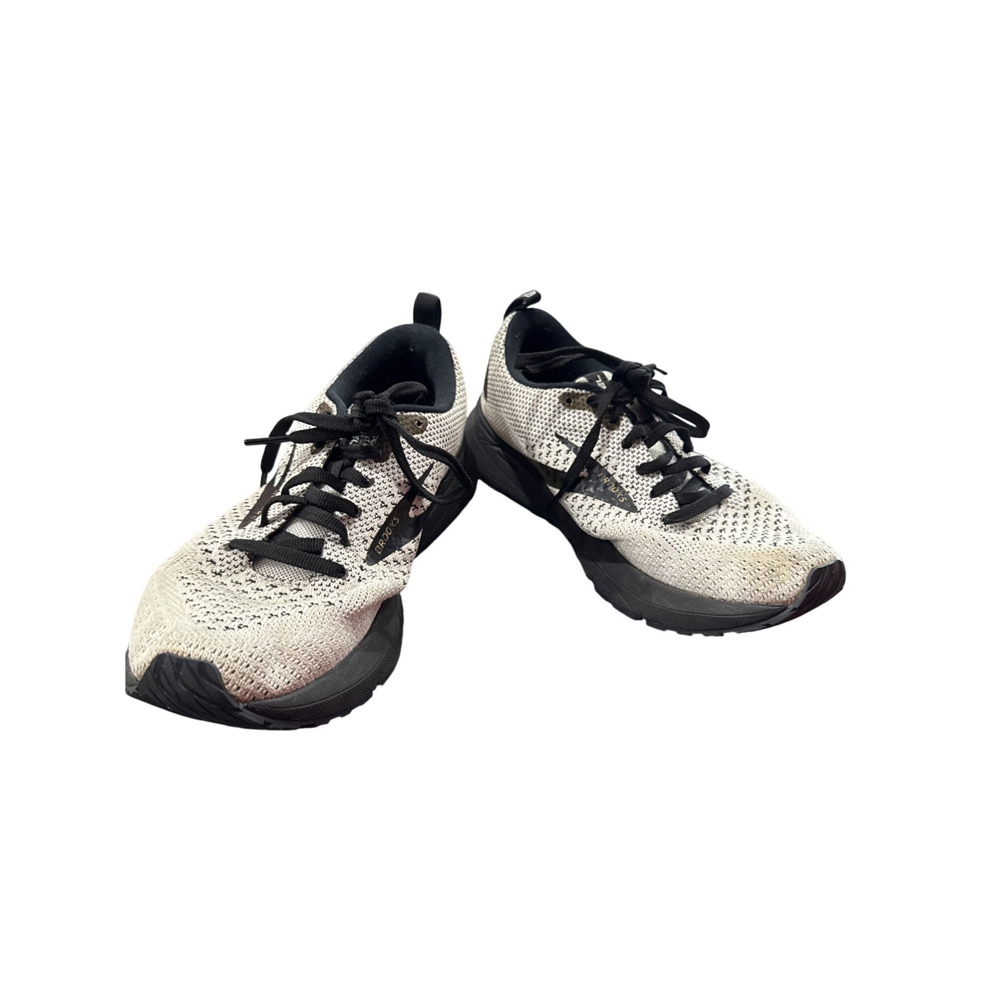 Brooks Brooks Revel 4 Womens white black running sneakers shoes siz Size US 6 / IT 36 - 1 Thumbnail